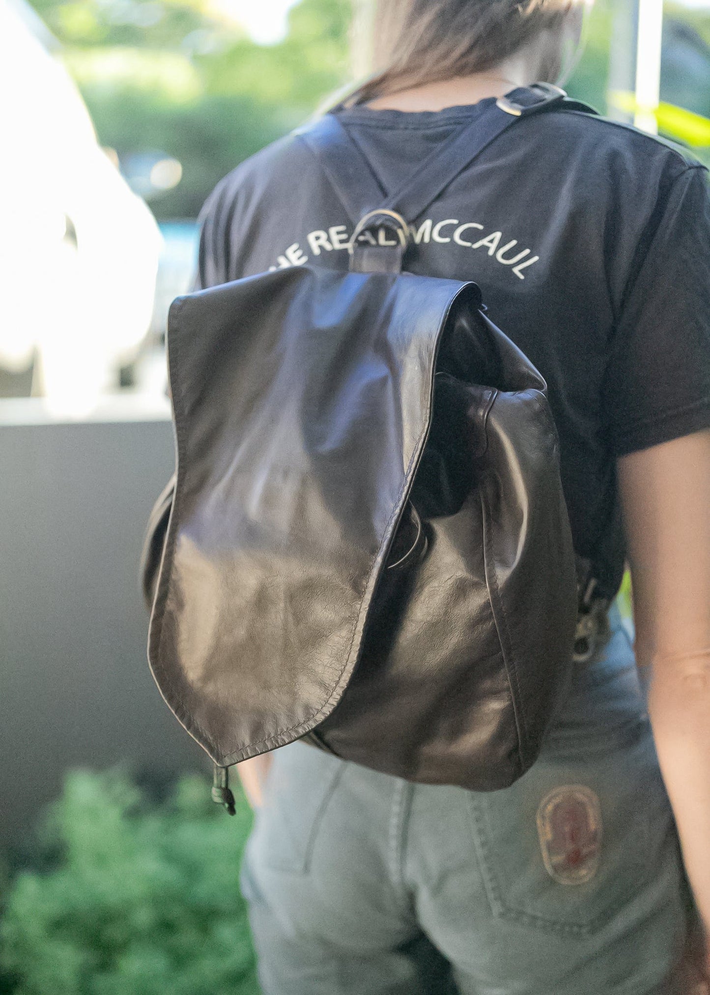 The Real McCaul Back Packs The Convertible - Backpack/Shoulder Bag - Kangaroo Australian Made Australian Owned Back Pack to Shoulder Bag Convertible MADE IN AUSTRALIA