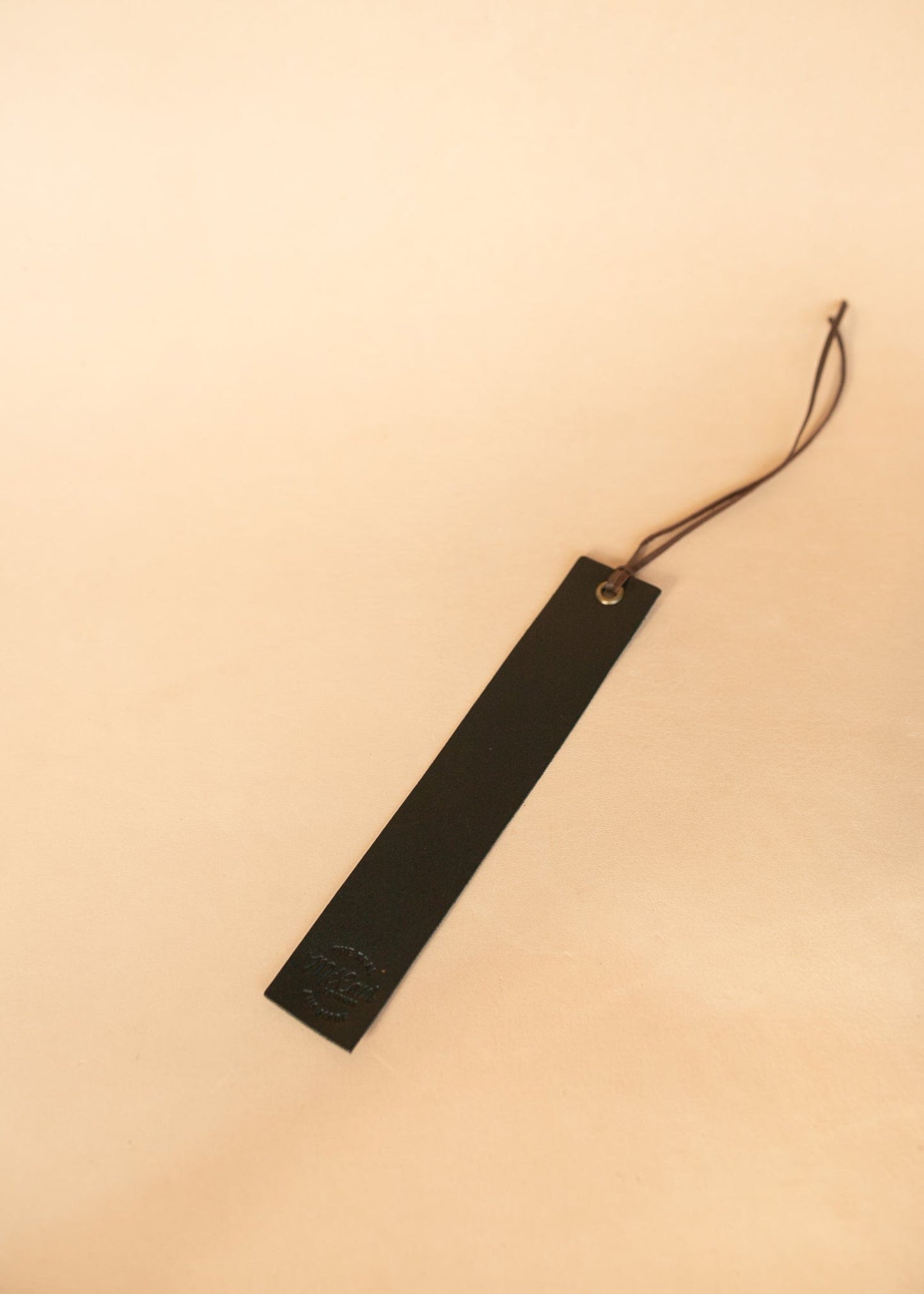 The Real McCaul Leathergoods Bookmark Australian Made Australian Owned Leather Bookmark Handmade in Australia