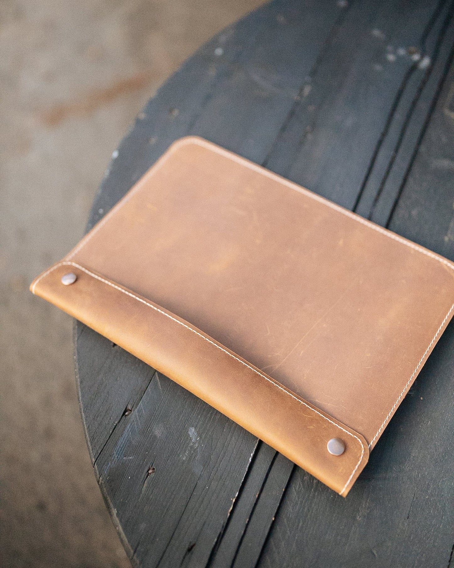 The Real McCaul Leathergoods Computer Accessories Sleeve Case for Tablet/Laptop - 13” - Horizontal Australian Made Australian Owned