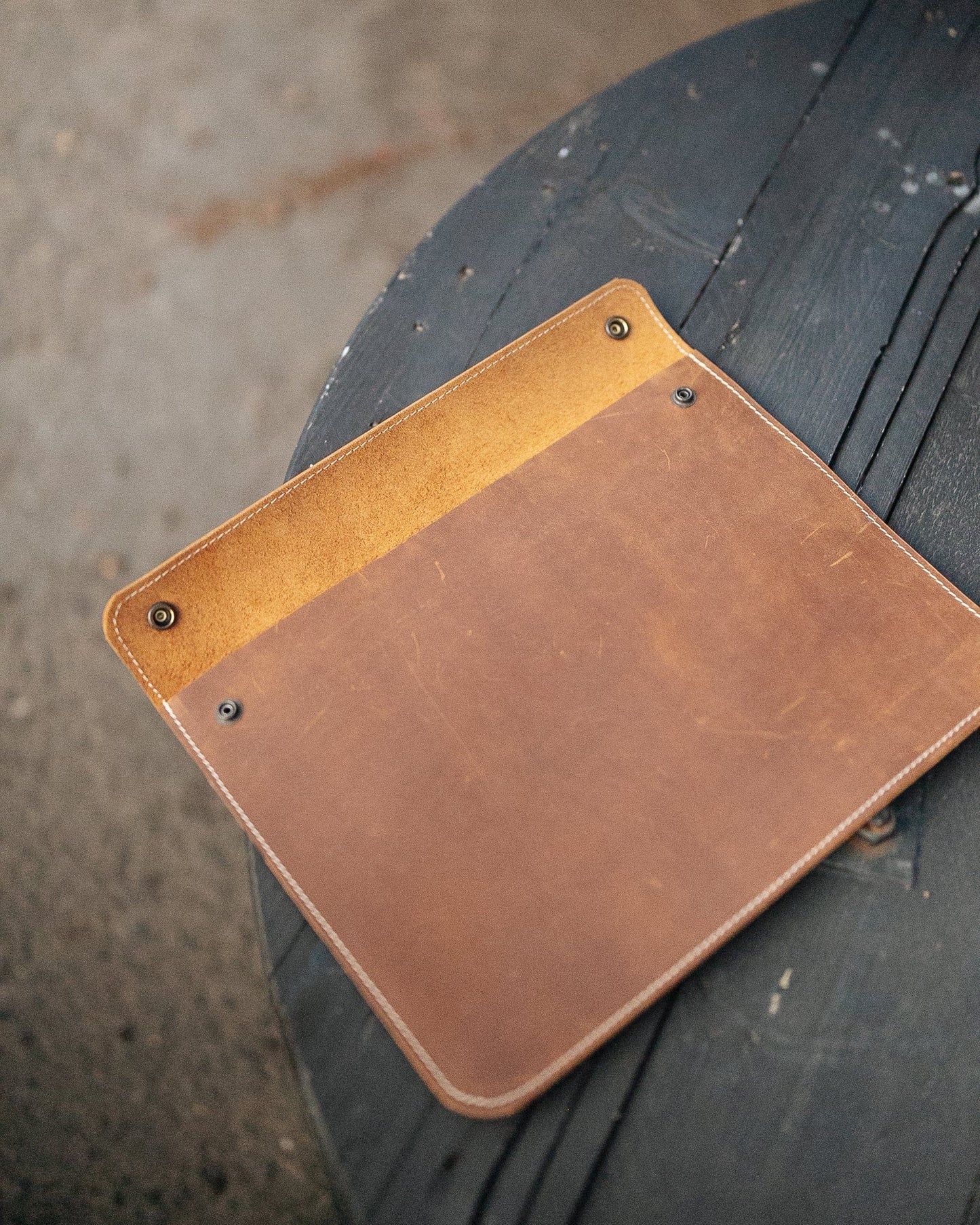 The Real McCaul Leathergoods Computer Accessories Sleeve Case for Tablet/Laptop - 13” - Horizontal Australian Made Australian Owned