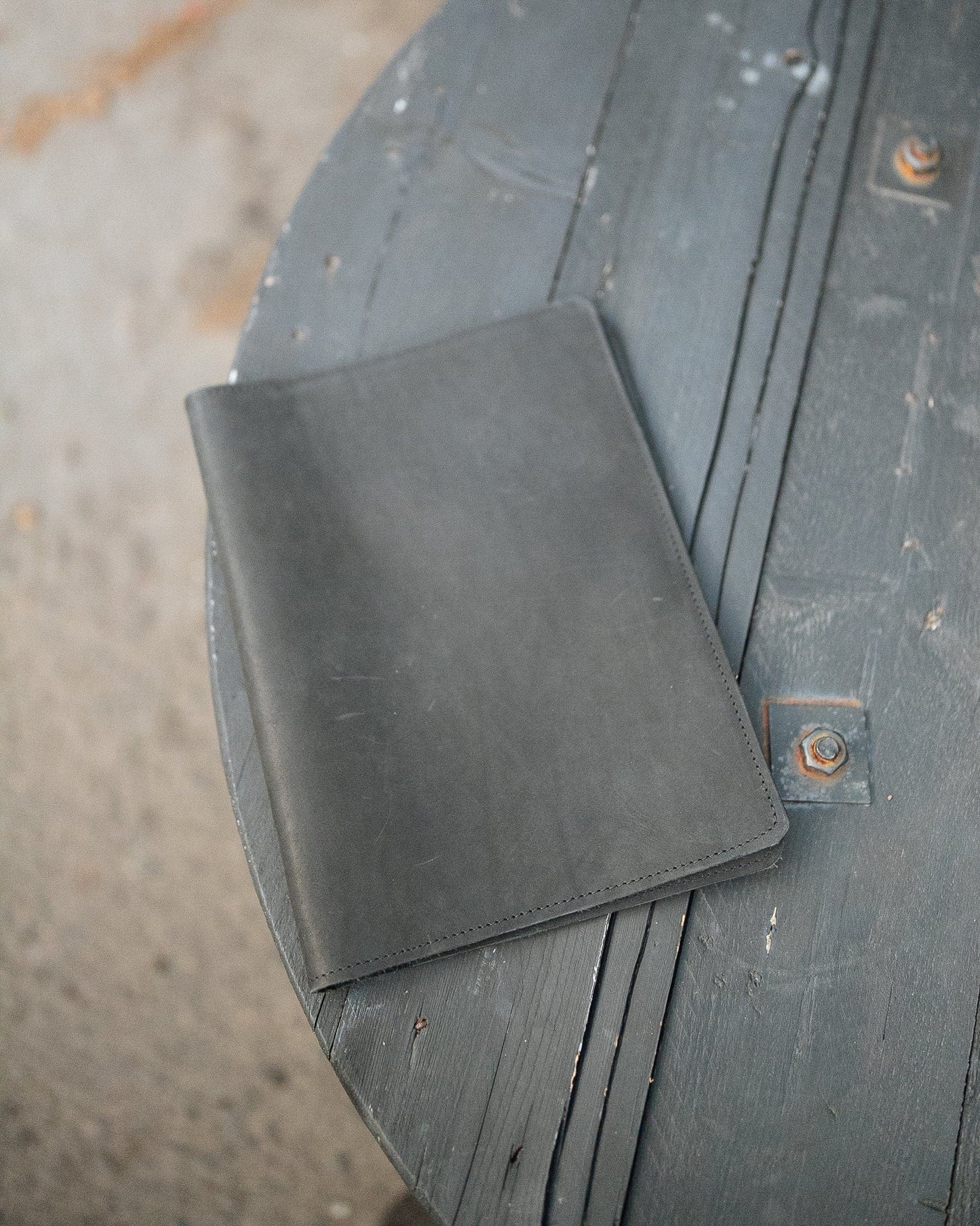 The Real McCaul Leathergoods Diary/Journal/Log Book Cover Australian Made Australian Owned Leather Rustic Book/Diary Cover Australian Made