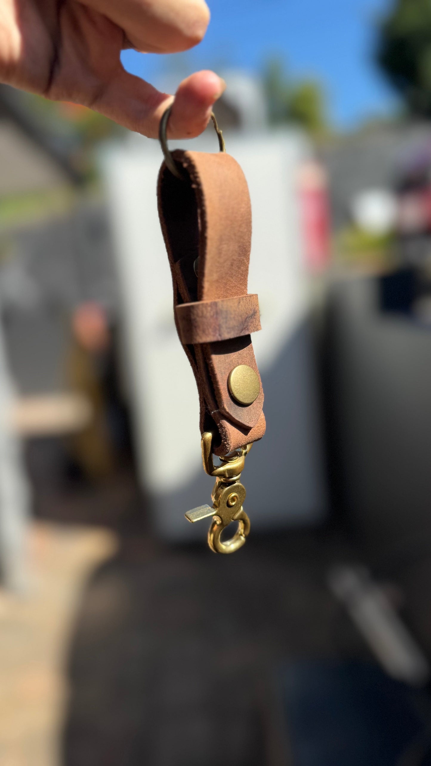 The Real McCaul Leathergoods Keyring Belt Loop Key Chain Holder Australian Made Australian Owned Leather Key Fob Holder Belt Hook Made In Australia