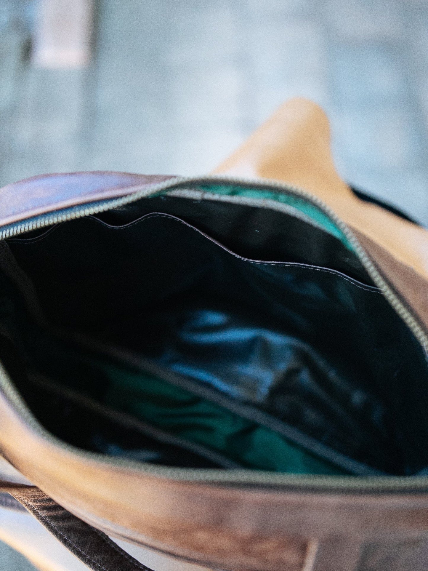 The Real McCaul Leathergoods Shoulder Bags Jack Satchel - Cowhide - Premium Marble Brown Australian Made Australian Owned Jack Laptop Leather Travel Satchel Briefcase- Made In Australia
