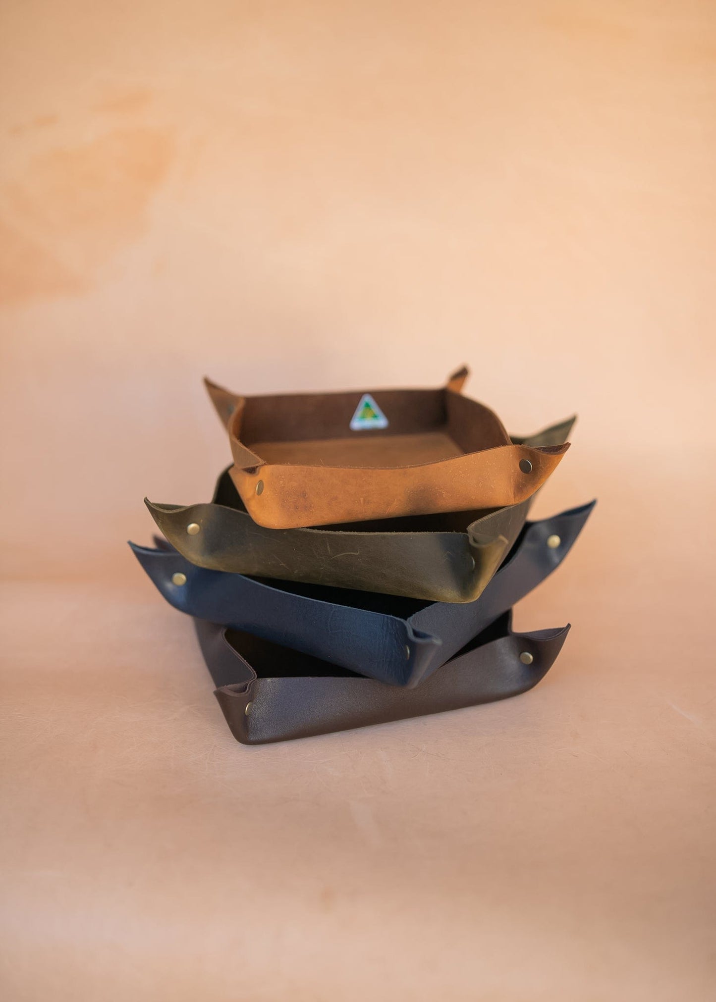 The Real McCaul Leathergoods Valet Tray Catch All Holder Australian Made Australian Owned Valet Tray Catch All Holder