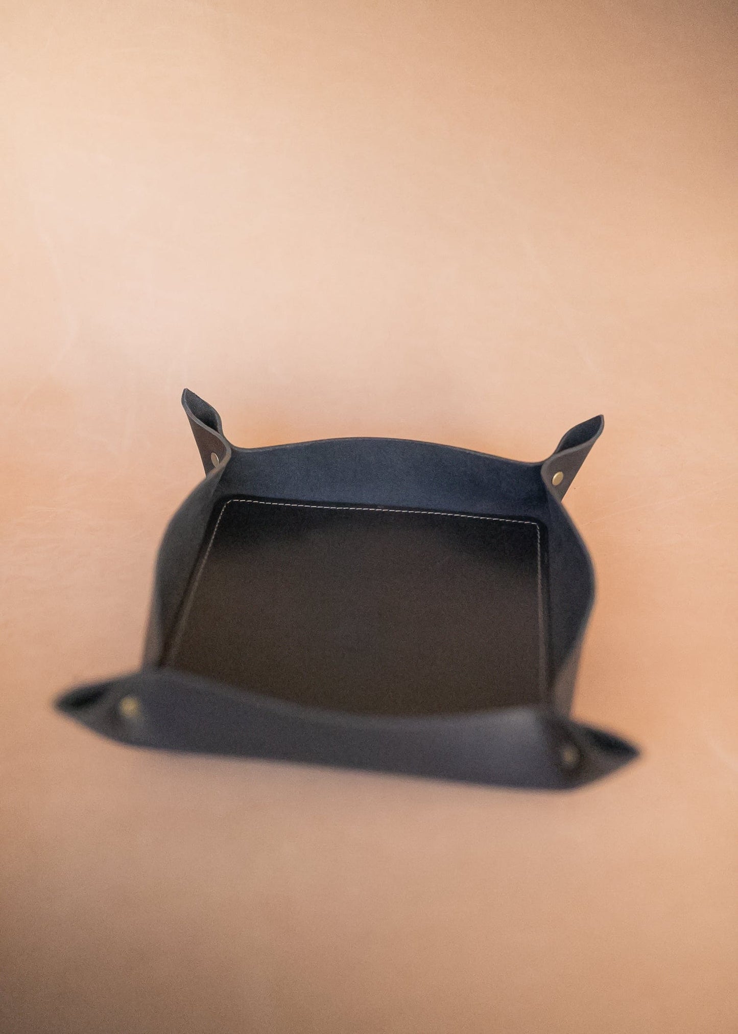 The Real McCaul Leathergoods Valet Tray Catch All Holder Australian Made Australian Owned Valet Tray Catch All Holder