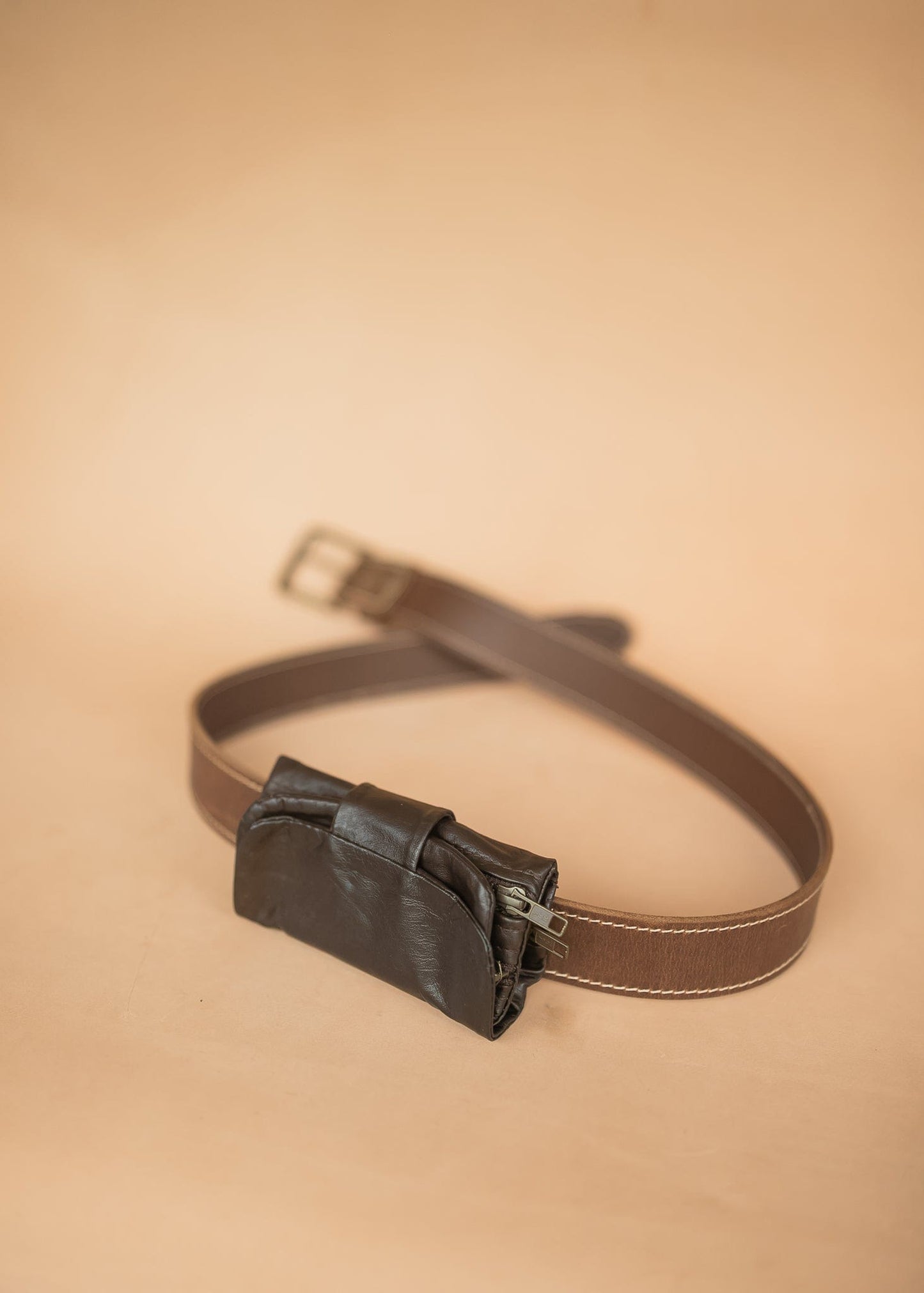 The Real McCaul Multi-Wallet Multi Wallet Belt Pouch - Kangaroo Australian Made Australian Owned Australian Made Leather Multi-Wallet Travel Belt Pouch (Kangaroo)