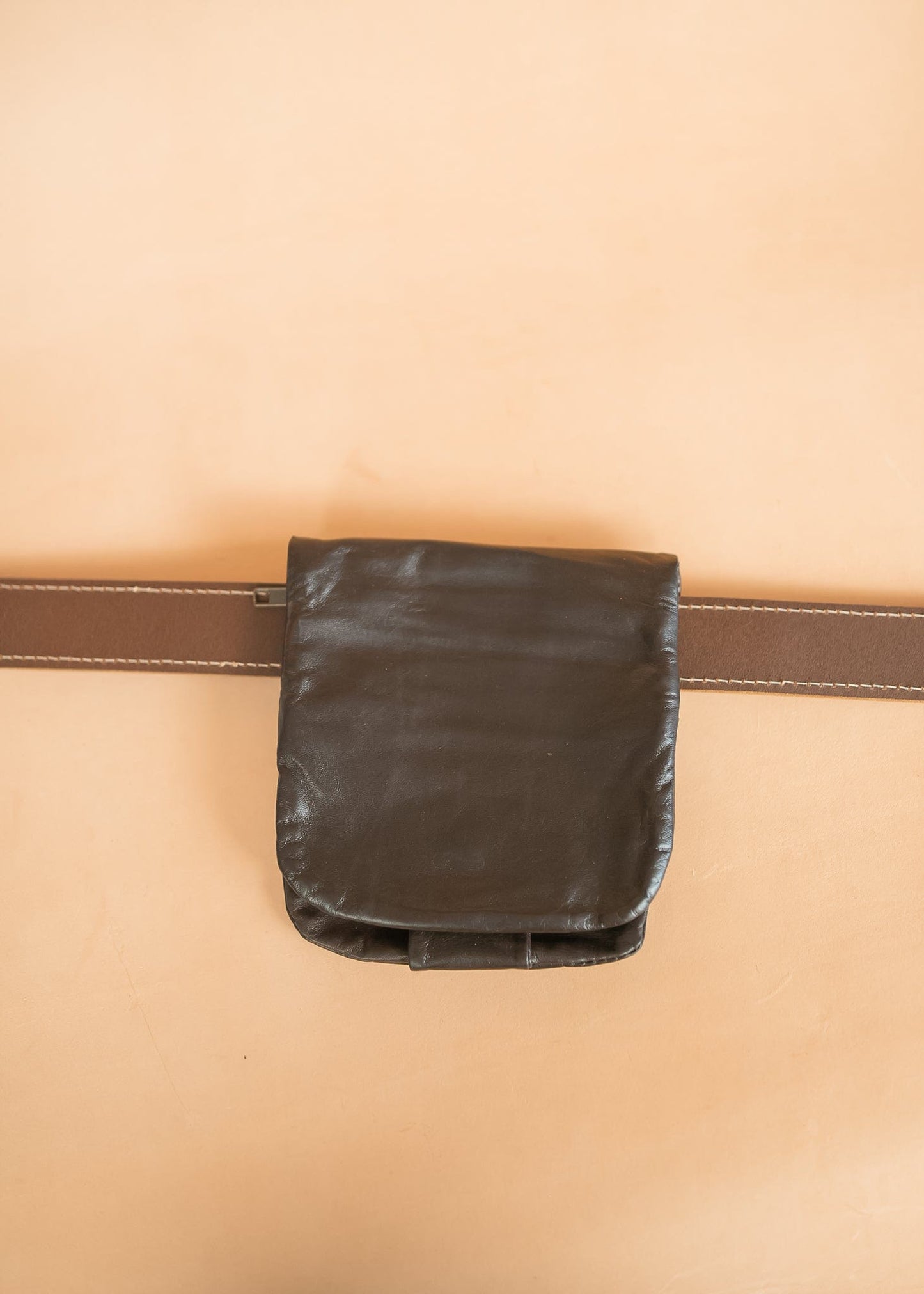 The Real McCaul Multi-Wallet Multi Wallet Belt Pouch - Kangaroo Australian Made Australian Owned Australian Made Leather Multi-Wallet Travel Belt Pouch (Kangaroo)