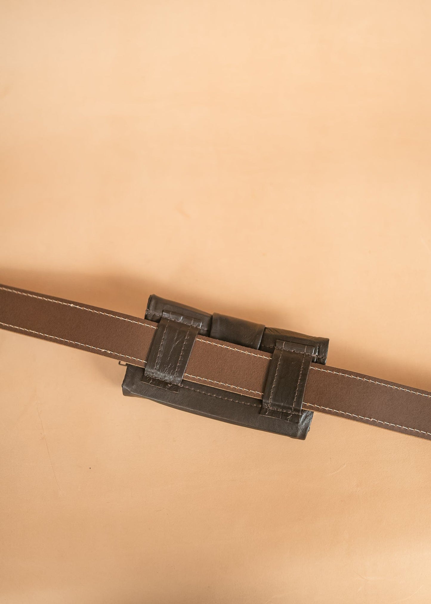 The Real McCaul Multi-Wallet Multi Wallet Belt Pouch - Kangaroo Australian Made Australian Owned Australian Made Leather Multi-Wallet Travel Belt Pouch (Kangaroo)