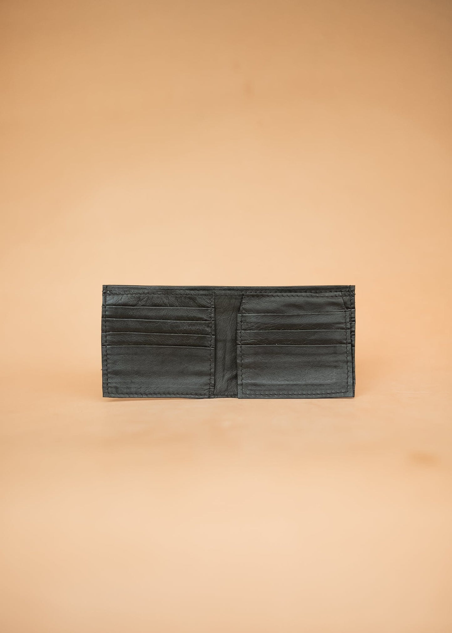 The Real McCaul Wallets All-Card Bifold Wallet - Kangaroo Australian Made Australian Owned Leather Men's Wallet- Australian Made - Kangaroo & Cowhide