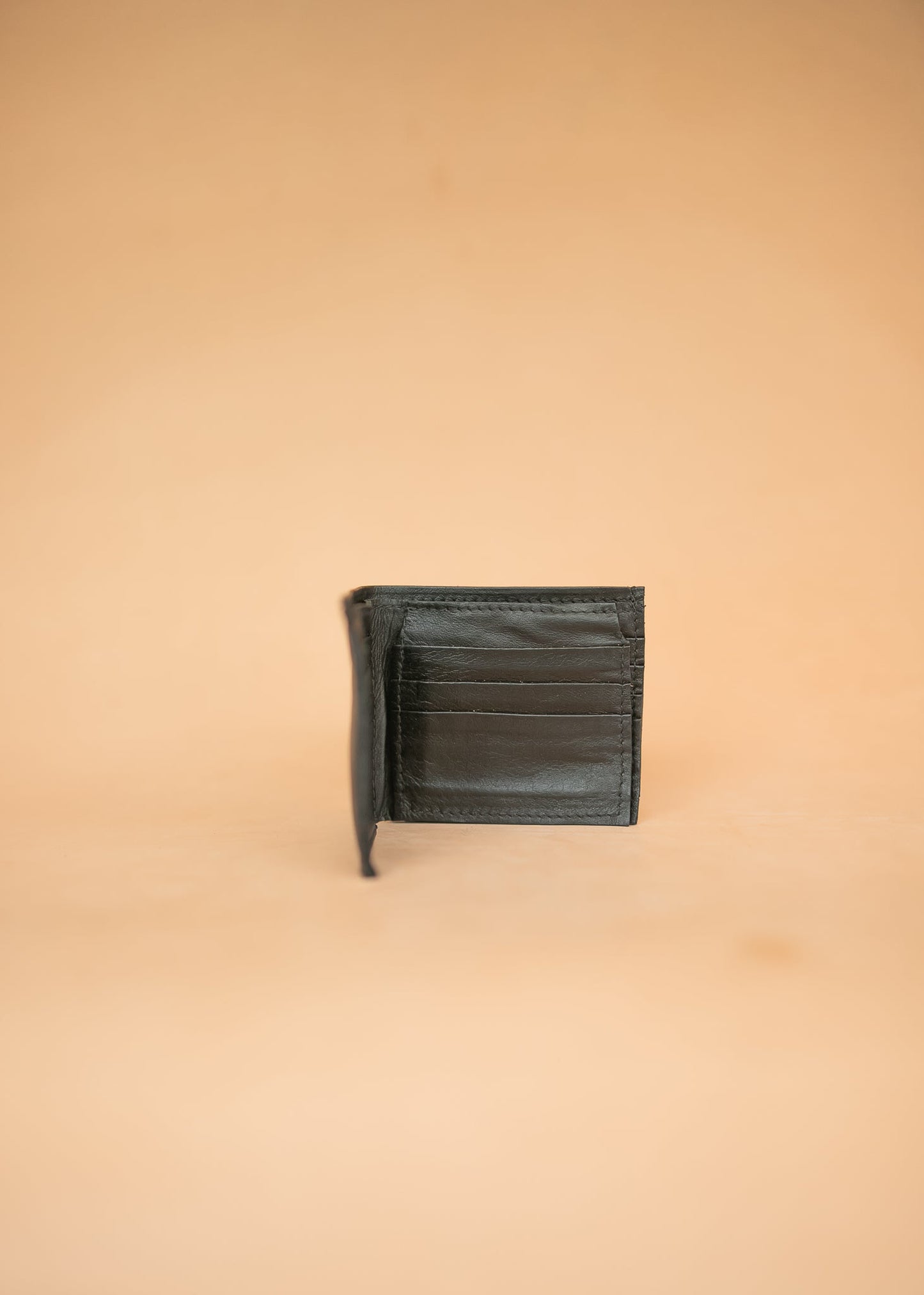The Real McCaul Wallets All-Card Bifold Wallet - Kangaroo Australian Made Australian Owned Leather Men's Wallet- Australian Made - Kangaroo & Cowhide