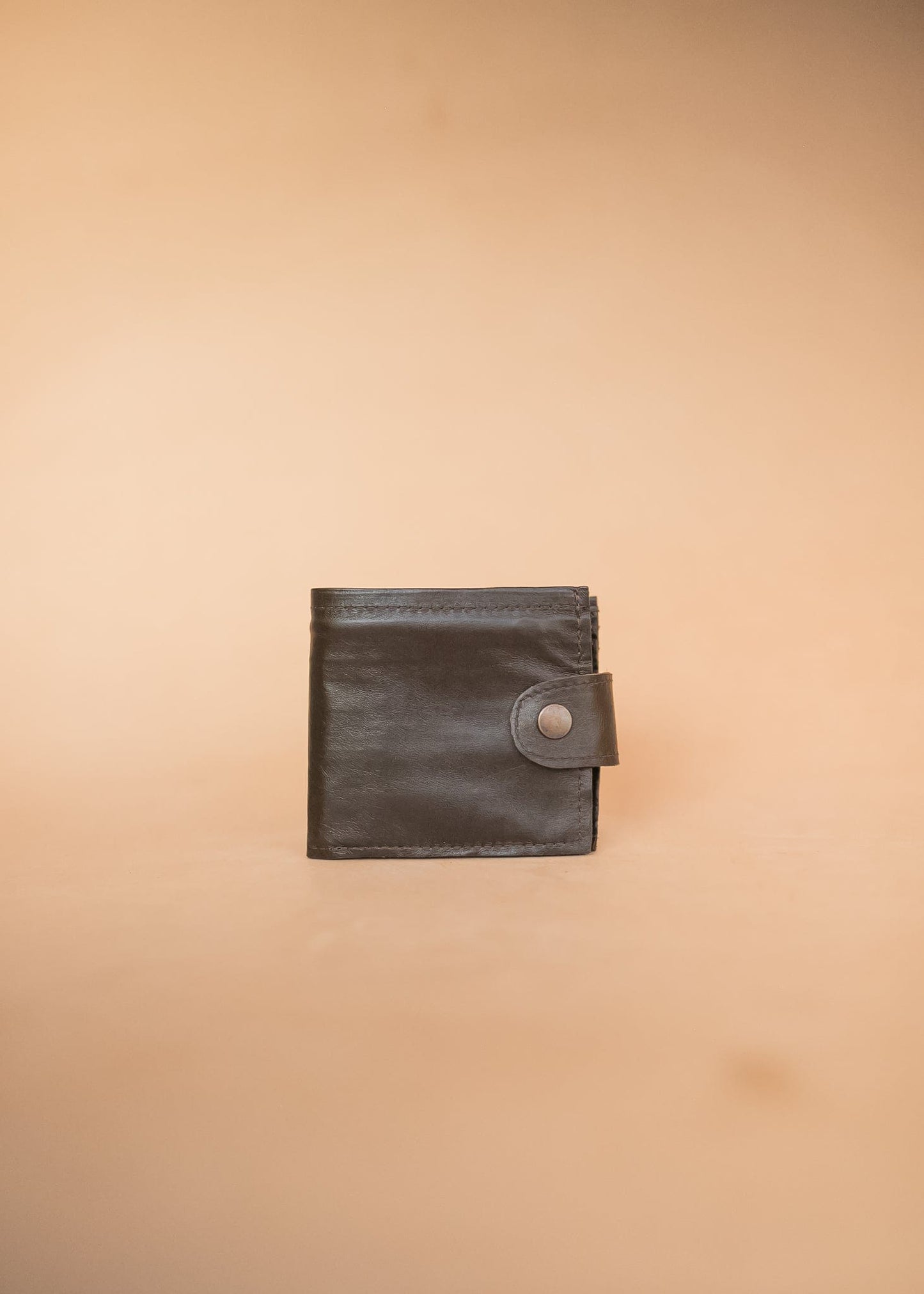 The Real McCaul Wallets Dark Brown / With Clip All-Card Bifold Wallet - Kangaroo Australian Made Australian Owned Leather Men's Wallet- Australian Made - Kangaroo & Cowhide
