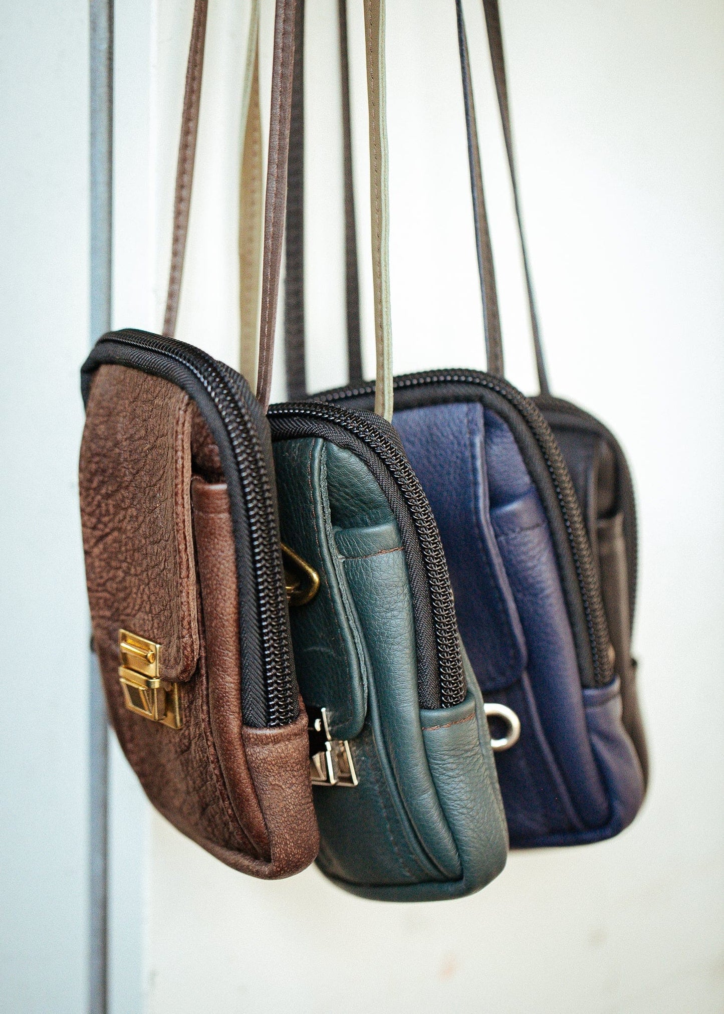 The Real McCaul Back Packs Paul Utility Bag Australian Made Australian Owned Leather ManBag Crossover Backpack Australian Made