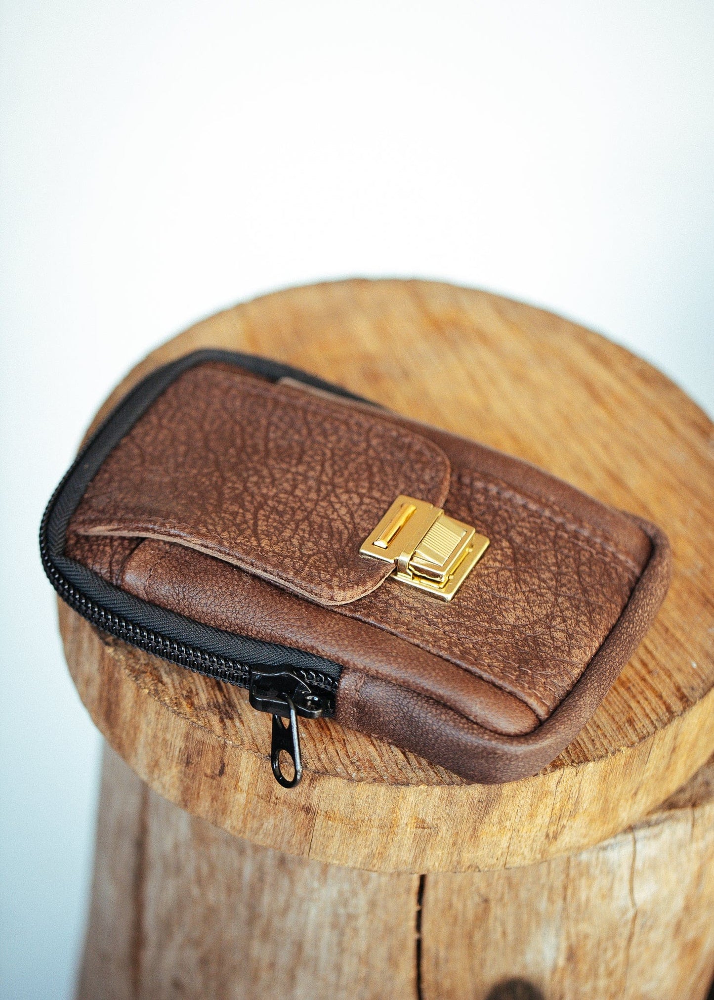 The Real McCaul Back Packs Paul Utility Bag Australian Made Australian Owned Leather ManBag Crossover Backpack Australian Made