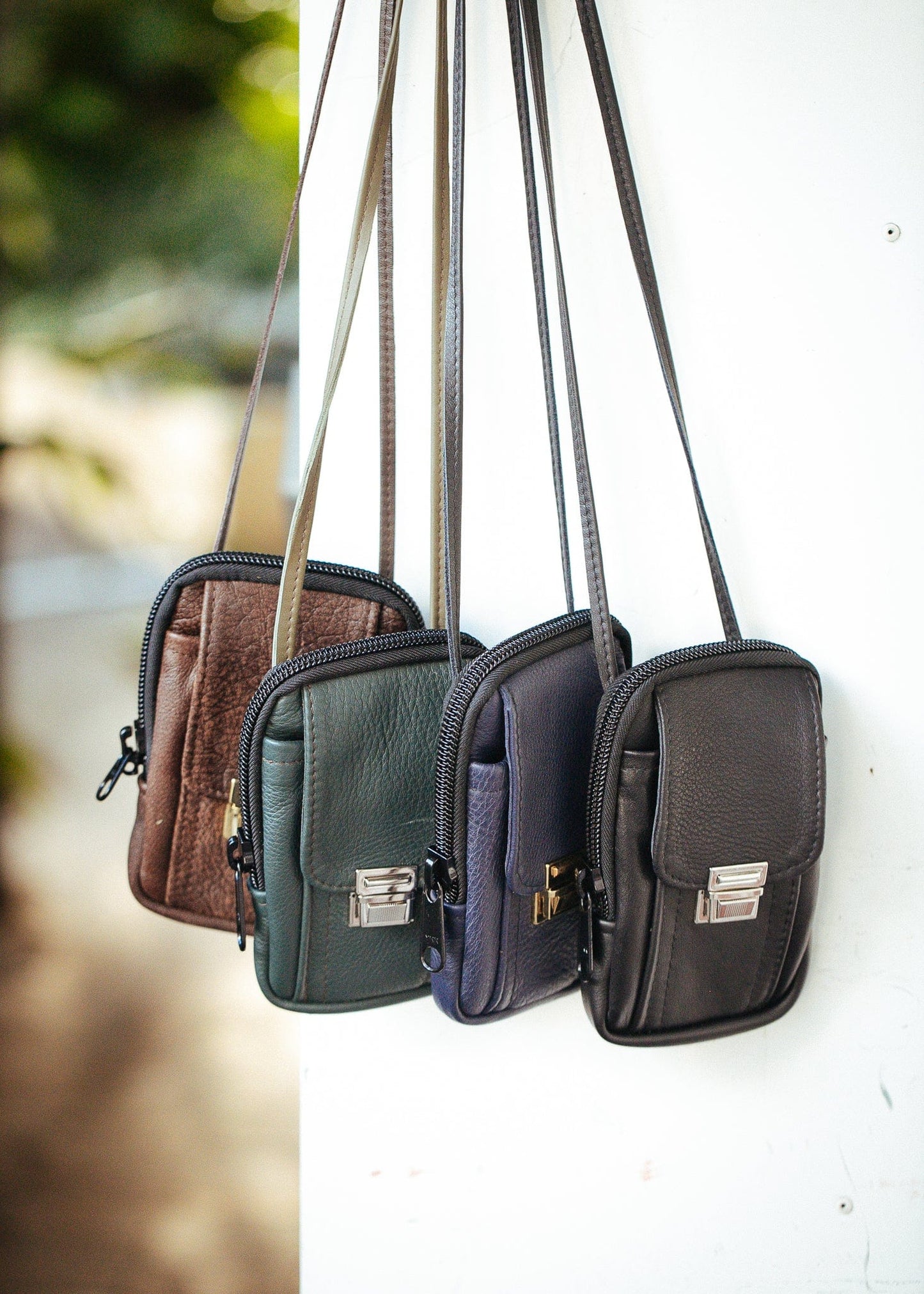 The Real McCaul Back Packs Paul Utility Bag Australian Made Australian Owned Leather ManBag Crossover Backpack Australian Made