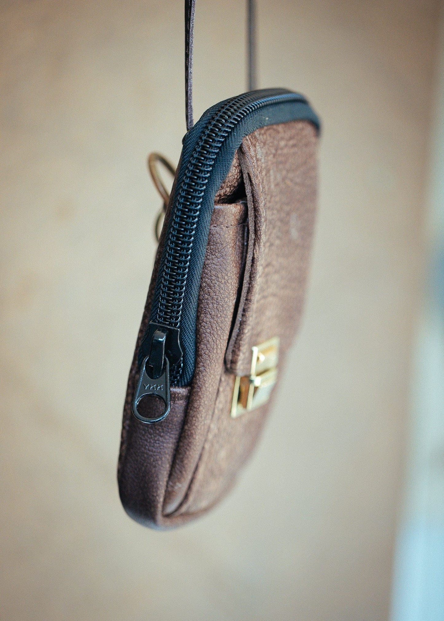 The Real McCaul Back Packs Paul Utility Bag Australian Made Australian Owned Leather ManBag Crossover Backpack Australian Made