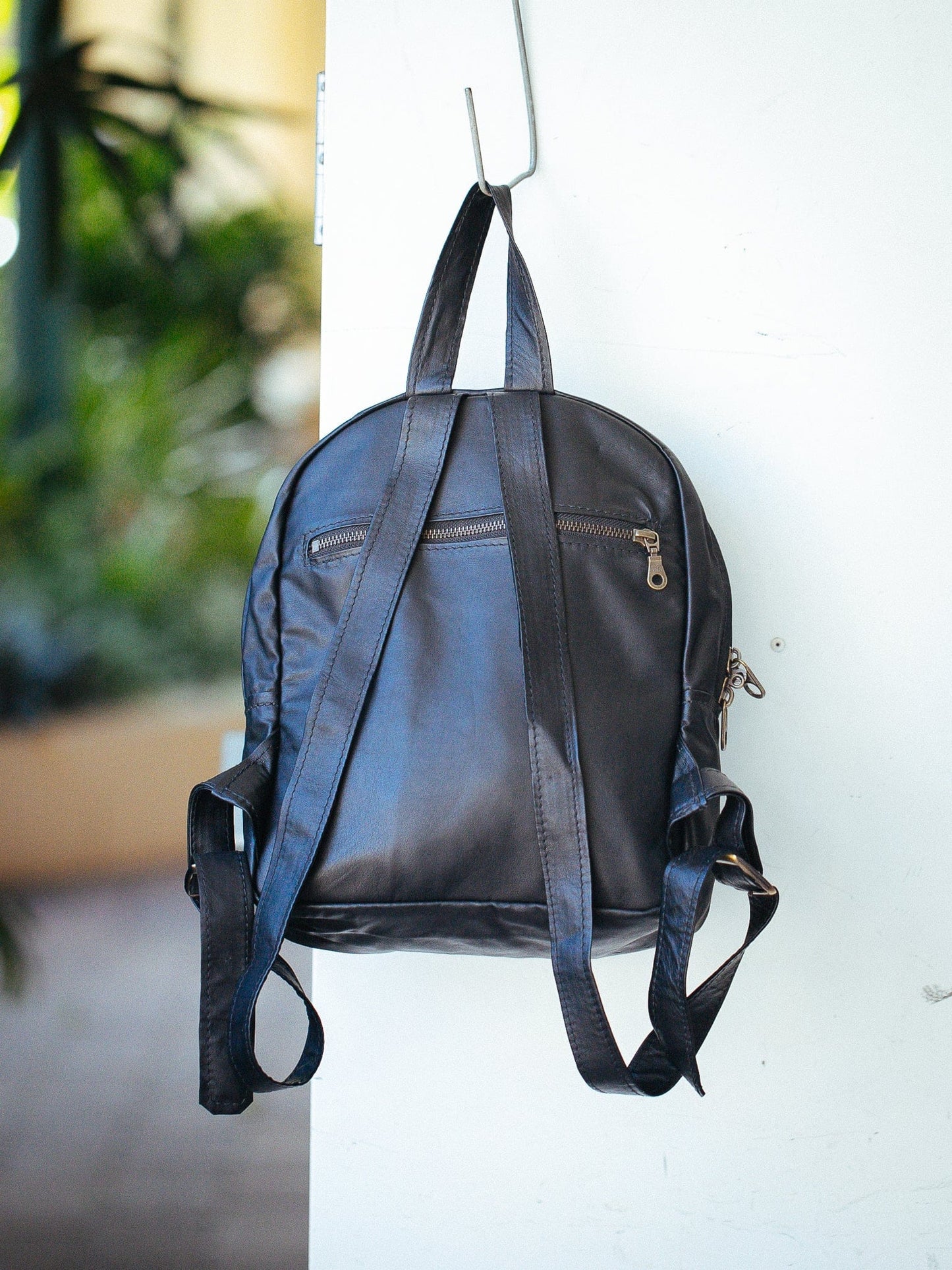 The Real McCaul Leathergoods Back Packs The Annie Backpack - Large - Kangaroo Australian Made Australian Owned Handmade Leather Backpacks Made in Australia