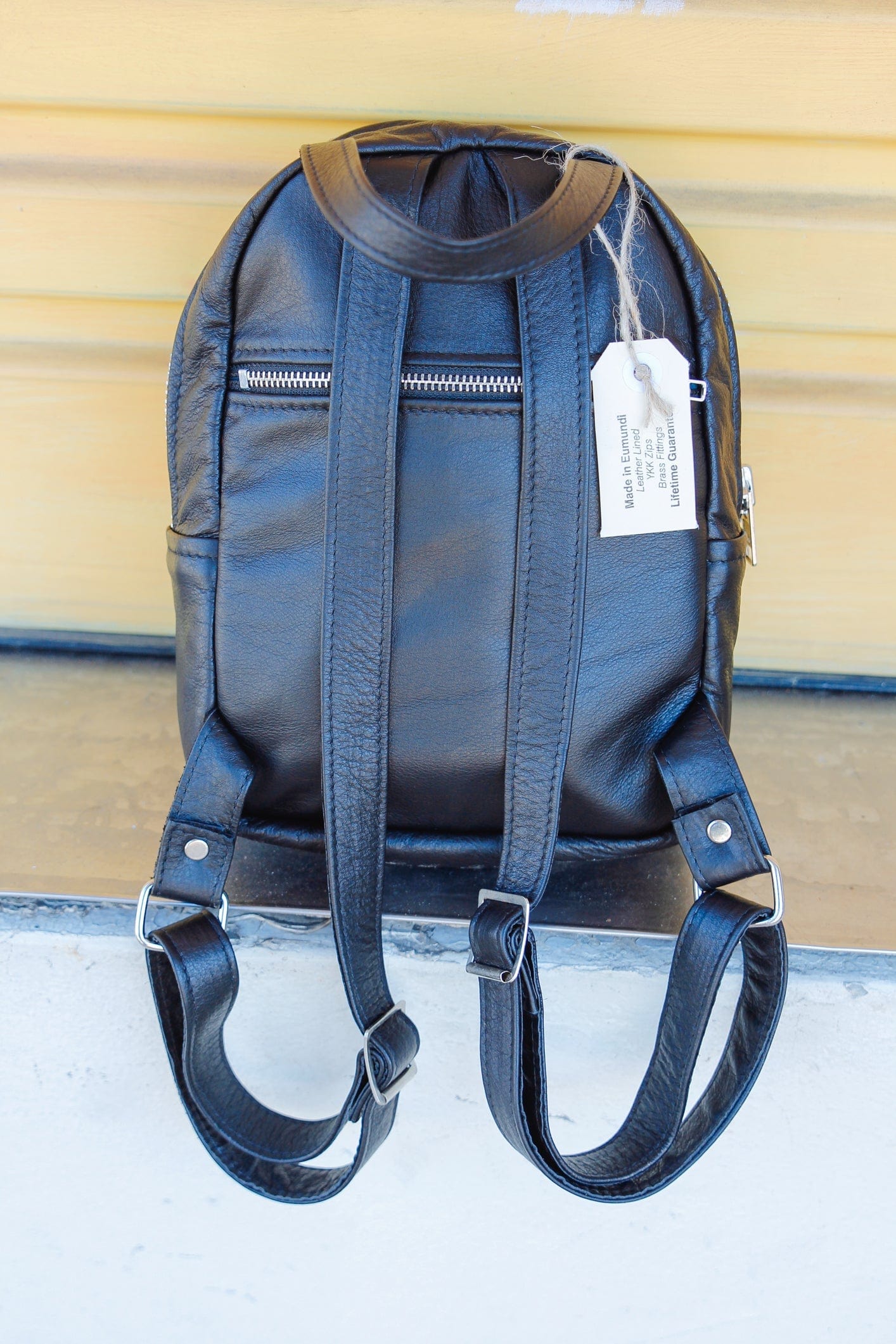 The Real McCaul Leathergoods Back Packs The Annie Backpack - Small - Cowhide Australian Made Australian Owned Leather Backpacks Made in Australia