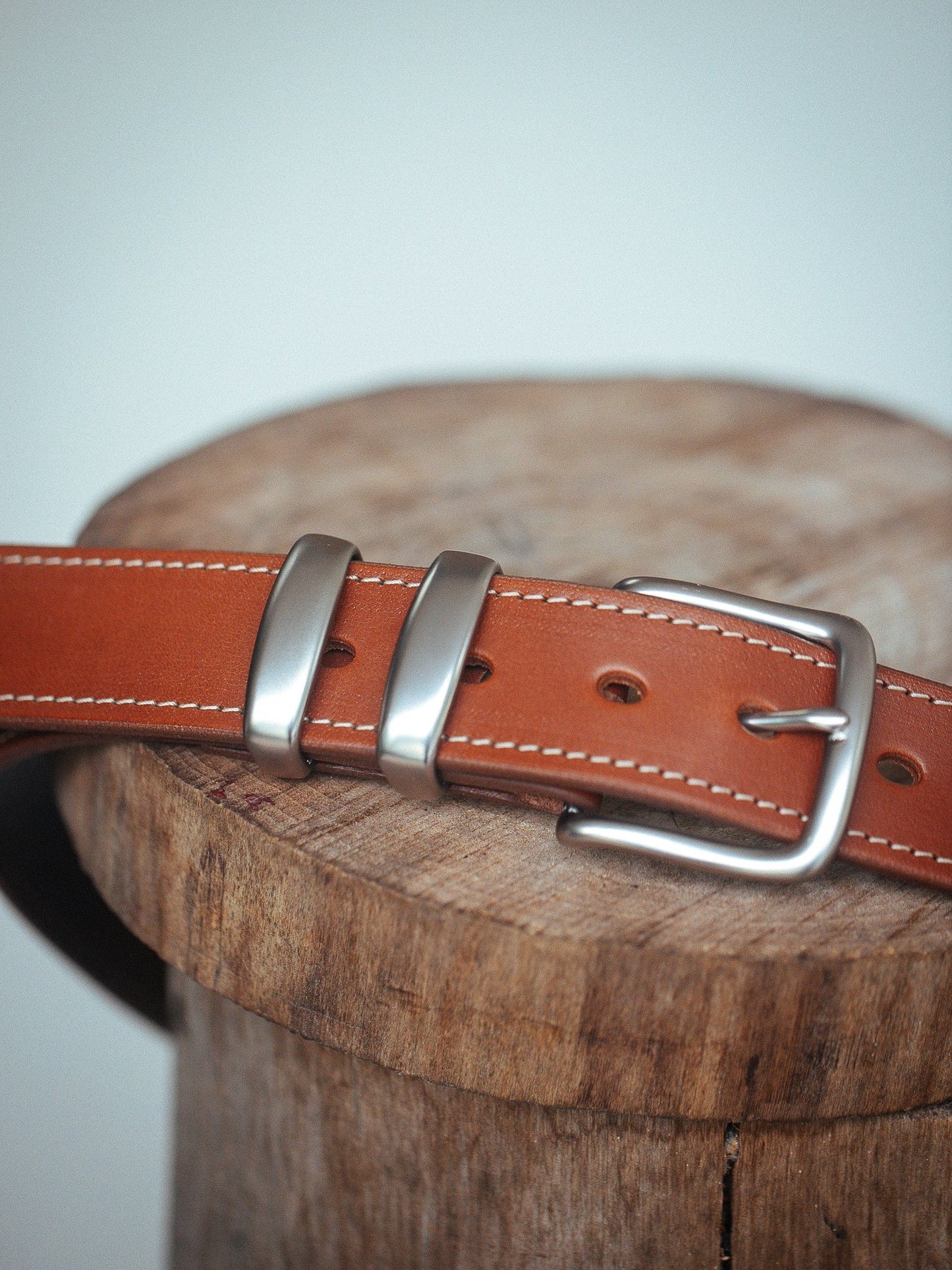 The Real McCaul Leathergoods Belts Rancher Belt 38mm - Tan Australian Made Australian Owned Australian Made Solid Leather Full Grain Rancher Belt- Black