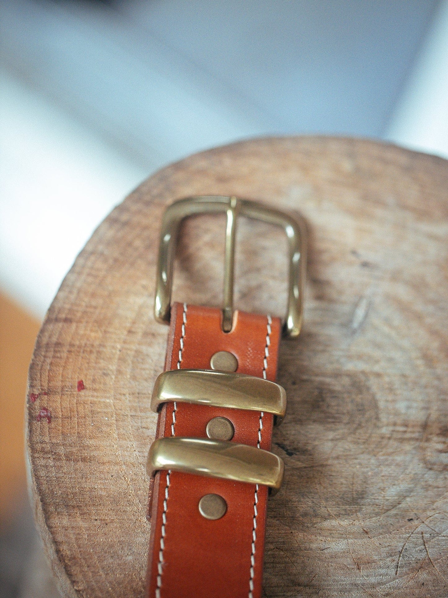 The Real McCaul Leathergoods Belts Rancher Belt 38mm - Tan Australian Made Australian Owned Australian Made Solid Leather Full Grain Rancher Belt- Black