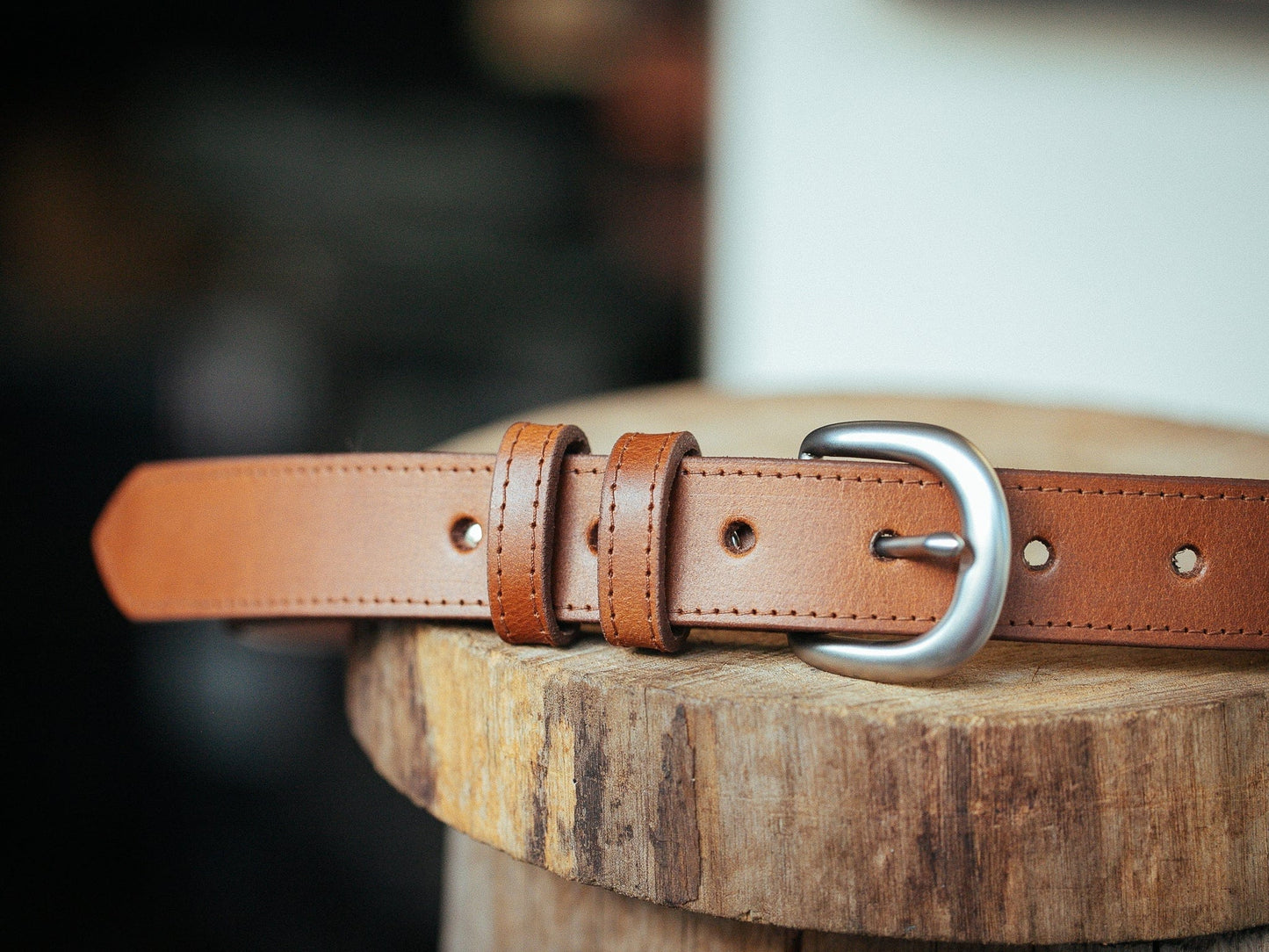 The Real McCaul Leathergoods Belts Savvy Narrow Dress Belt 32mm - Tan Australian Made Australian Owned Australian Made Solid Leather Full Grain Dress Belt- Black