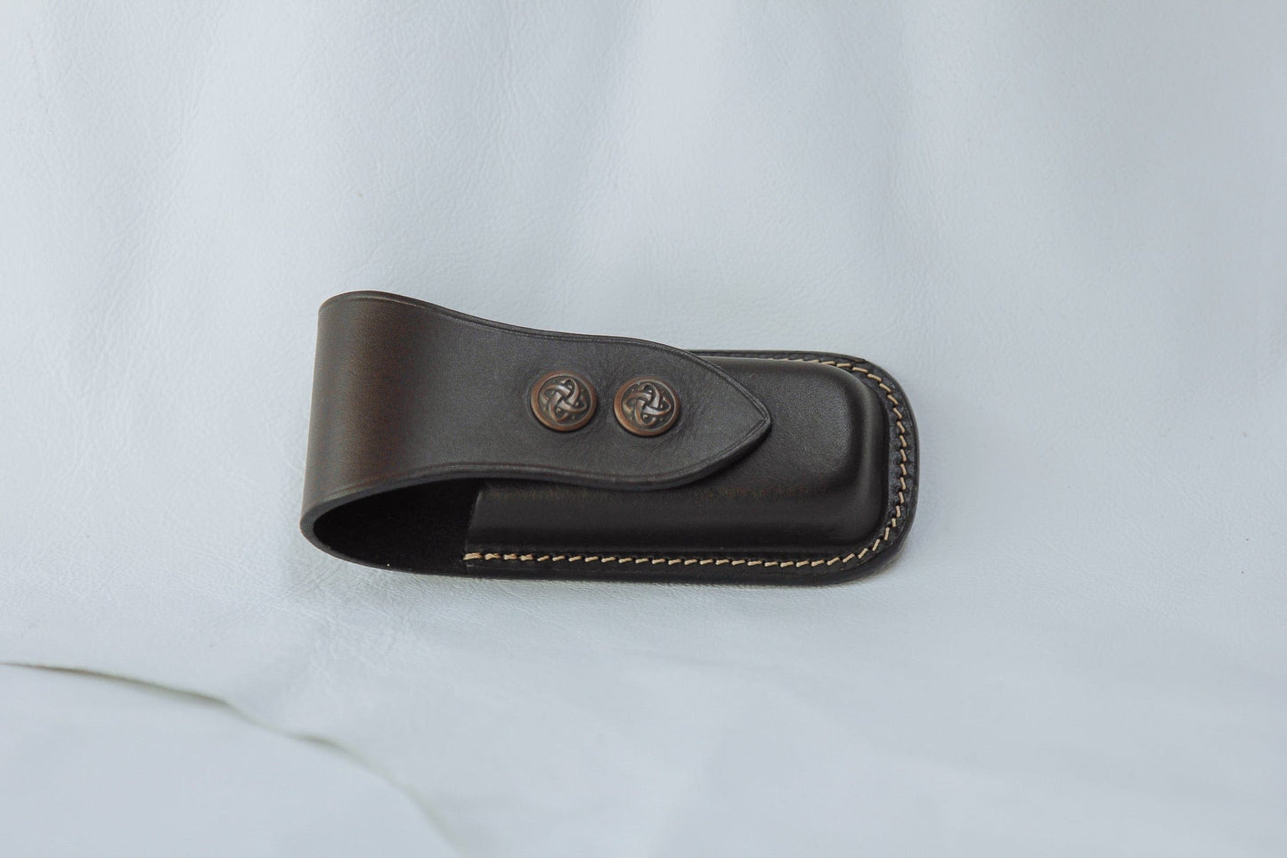 The Real McCaul Leathergoods Leatherman Knife Multitool Pouch for Belt Australian Made Australian Owned Leatherman Knife Pouch Cowhide Australian Made Belt