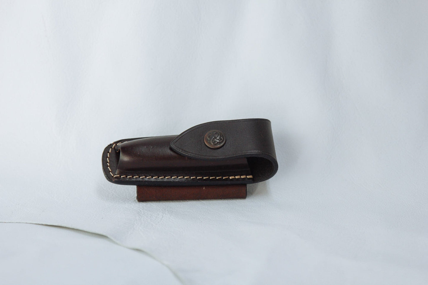 The Real McCaul Leathergoods Leatherman Knife Multitool Pouch for Belt Australian Made Australian Owned Leatherman Knife Pouch Cowhide Australian Made Belt