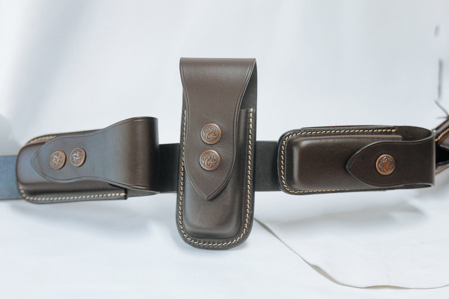 The Real McCaul Leathergoods Leatherman Knife Multitool Pouch for Belt Australian Made Australian Owned Leatherman Knife Pouch Cowhide Australian Made Belt