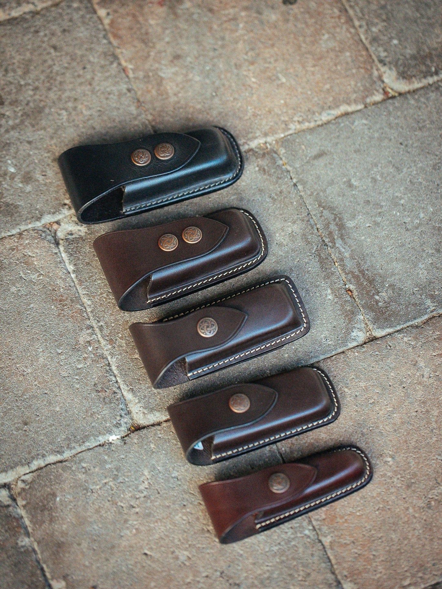The Real McCaul Leathergoods Leatherman Knife Multitool Pouch for Belt Australian Made Australian Owned Leatherman Knife Pouch Cowhide Australian Made Belt