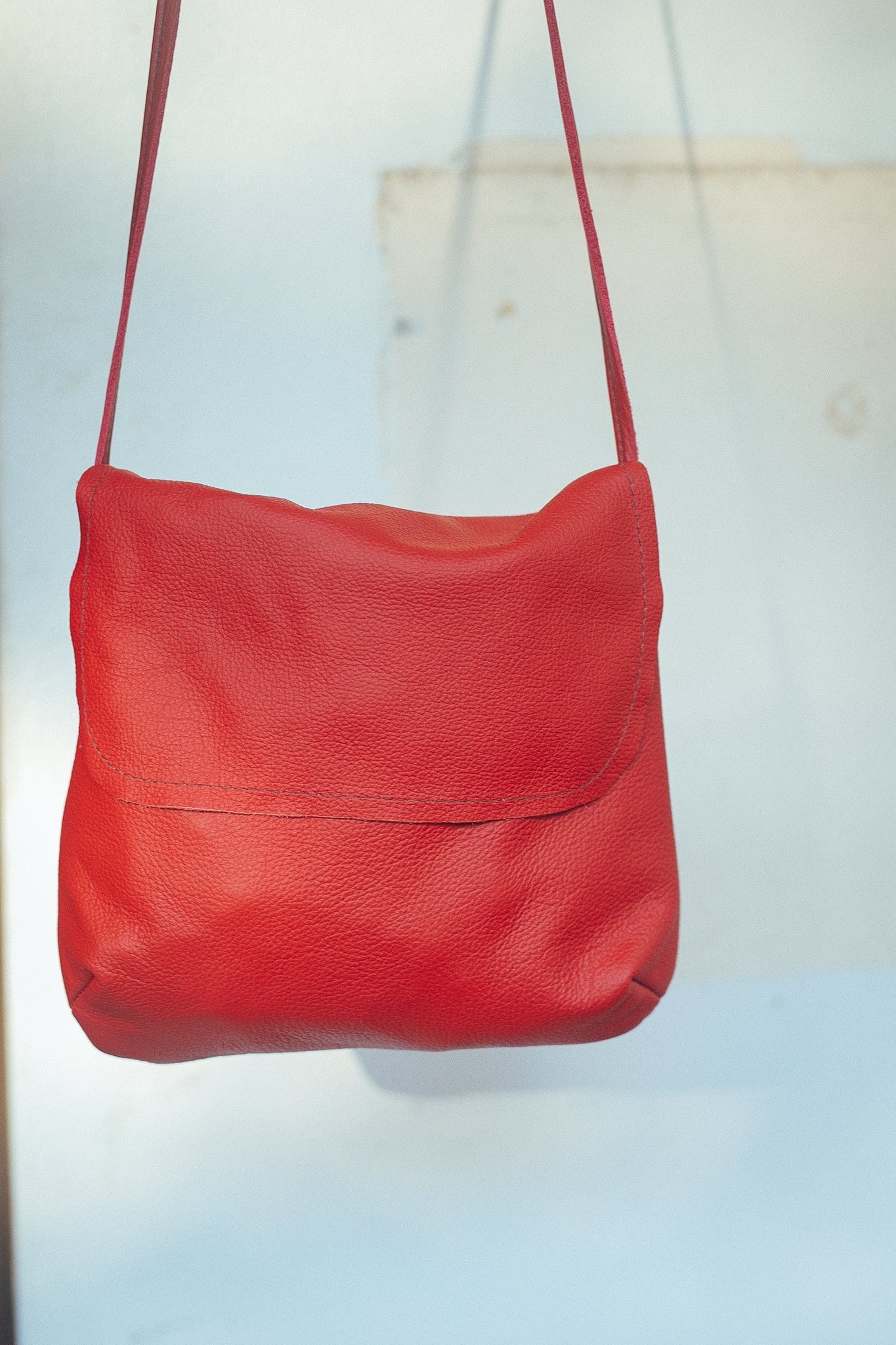 The Real McCaul Leathergoods Shoulder Bags The Jess CrossBody Bag - Cowhide Australian Made Australian Owned Australian Made Cross-Body Leather Bag