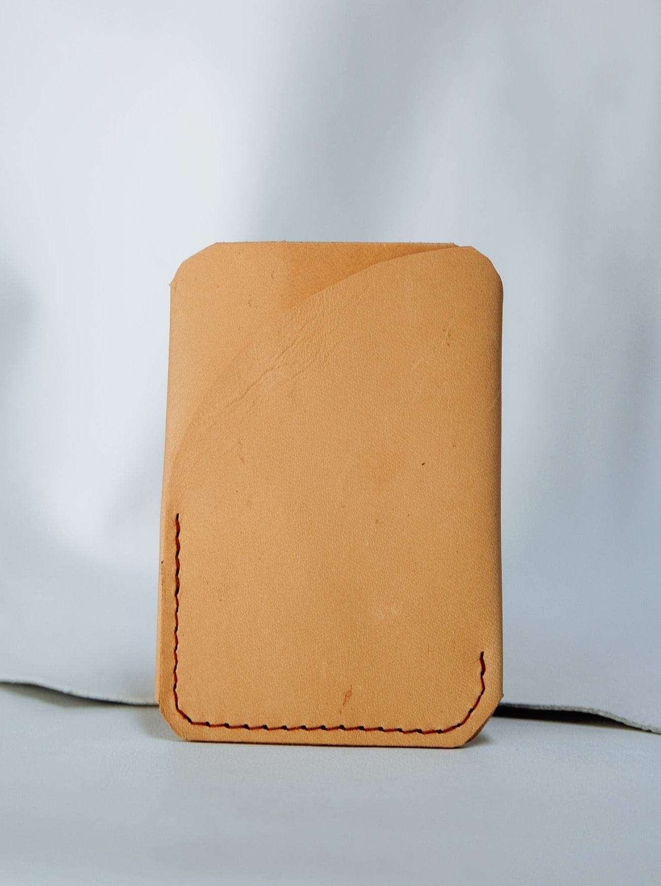 The Real McCaul Leathergoods Wallet Natural Steven Card Holder Australian Made Australian Owned