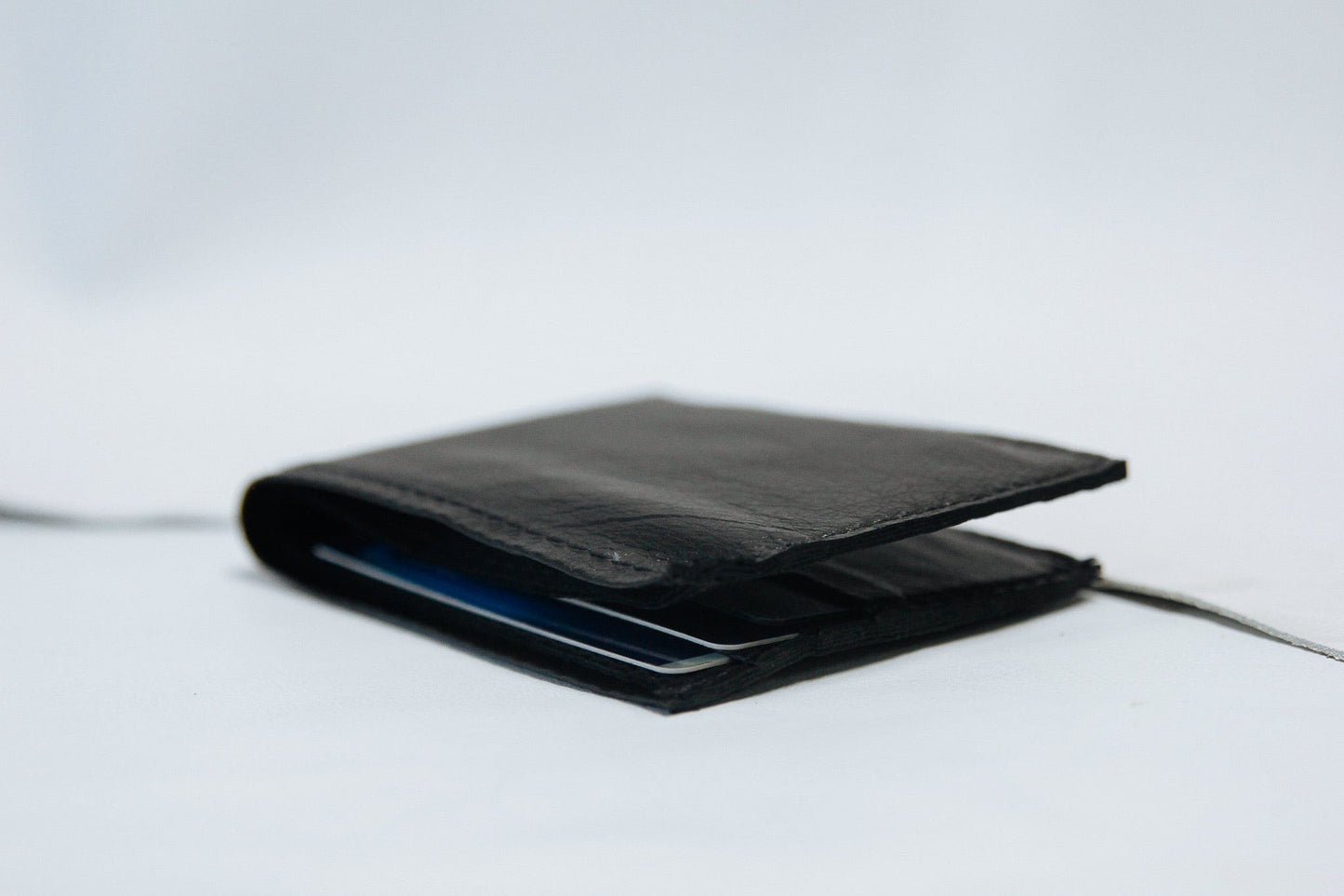 The Real McCaul Leathergoods Wallet Small Bifold Wallet with Window - Premium Kangaroo Australian Made Australian Owned