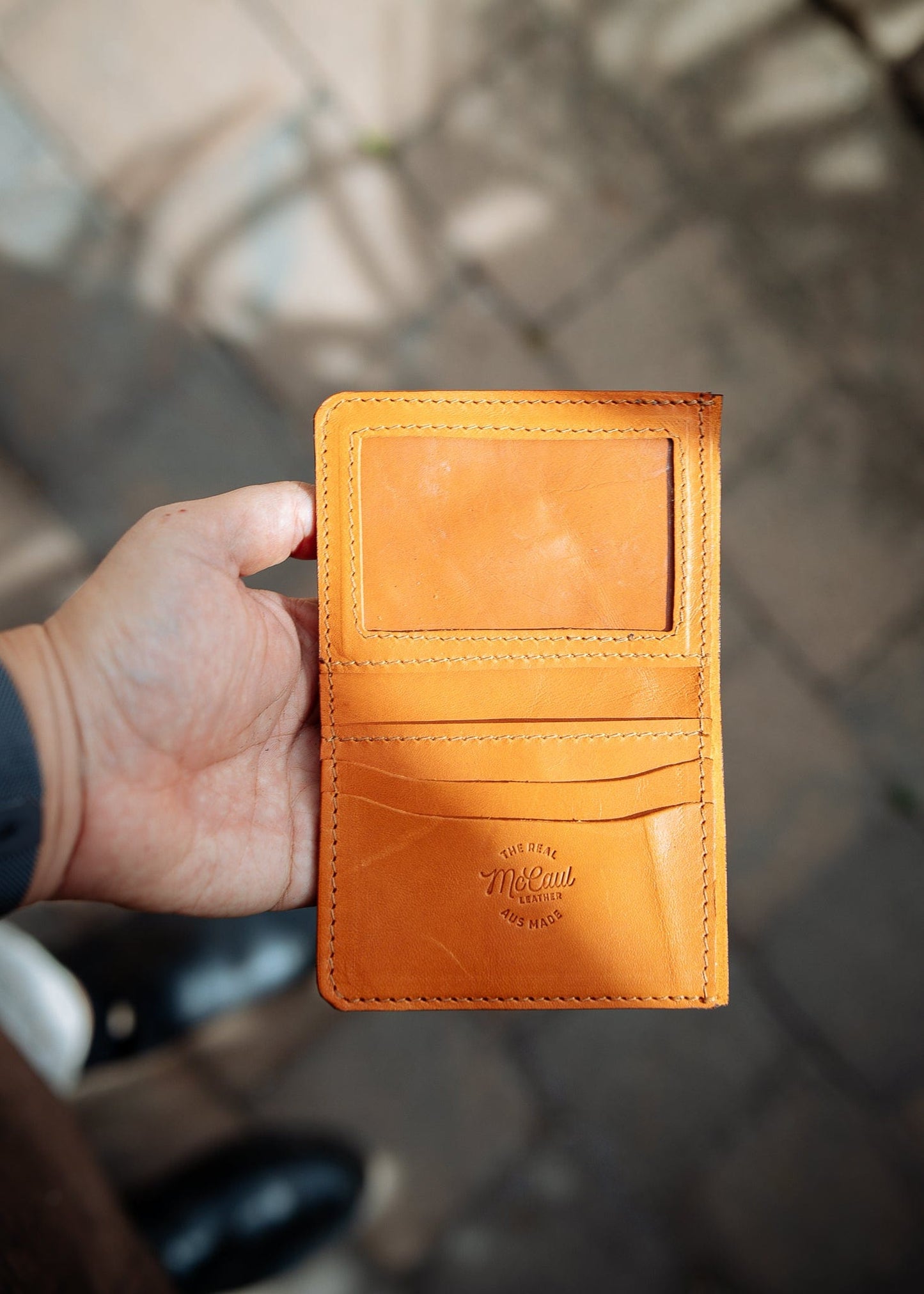 The Real McCaul Leathergoods Wallet The Matt Wallet Australian Made Australian Owned The Matt Leather Wallet Made In Australia Kangaroo Leather Wallet