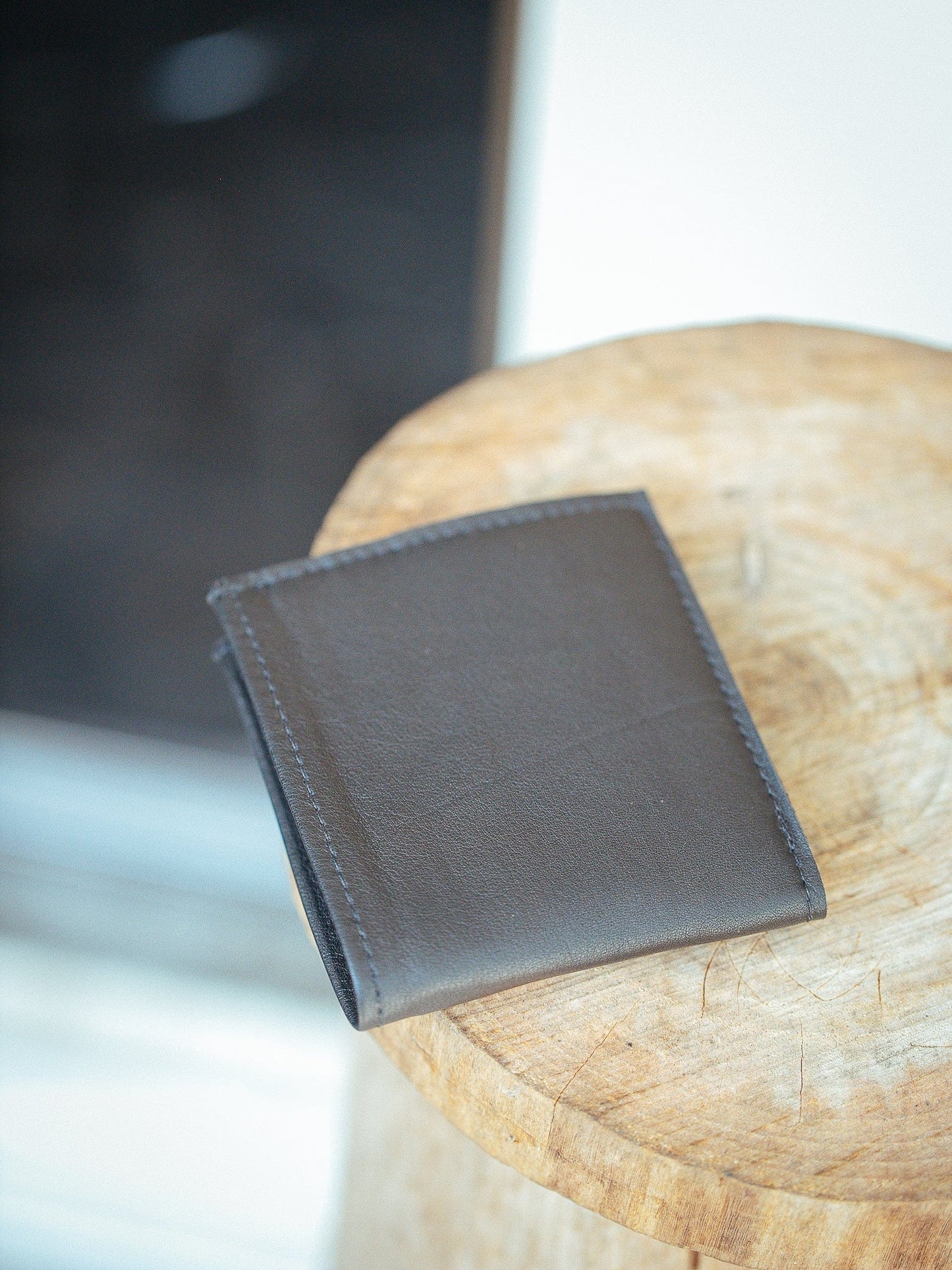 The Real McCaul Leathergoods Wallets Black / No Clip Classic Bifold Wallet - Cowhide Australian Made Australian Owned BiFold Leather Wallet- Made In Australia
