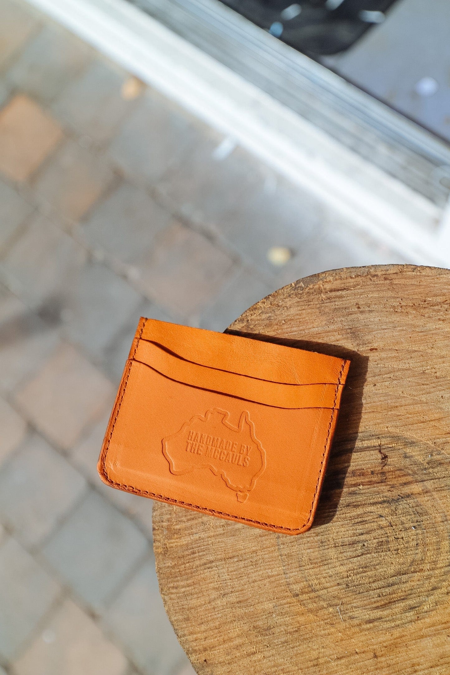 The Real McCaul Wallet Card Holder- 6 Pocket Australian Made Australian Owned Card Holder Kangaroo Leather Wallet- 6 Pocket Made In Australia