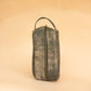 The Real McCaul Apparel & Accessories Toiletry Bathroom Washbag - Cowhide - Stonewash Australian Made Australian Owned Leather Australian Made Toiletry Dopp Kit Shaving Bathroom Bag - Cowhide - Men's Gifts