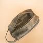 The Real McCaul Apparel & Accessories Toiletry Bathroom Washbag - Cowhide - Stonewash Australian Made Australian Owned Leather Australian Made Toiletry Dopp Kit Shaving Bathroom Bag - Cowhide - Men's Gifts