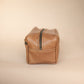 The Real McCaul Apparel & Accessories Toiletry Bathroom Washbag - Cowhide - Tan Australian Made Australian Owned Leather Australian Made Toiletry Dopp Kit Shaving Bathroom Bag - Cowhide - Men's Gifts