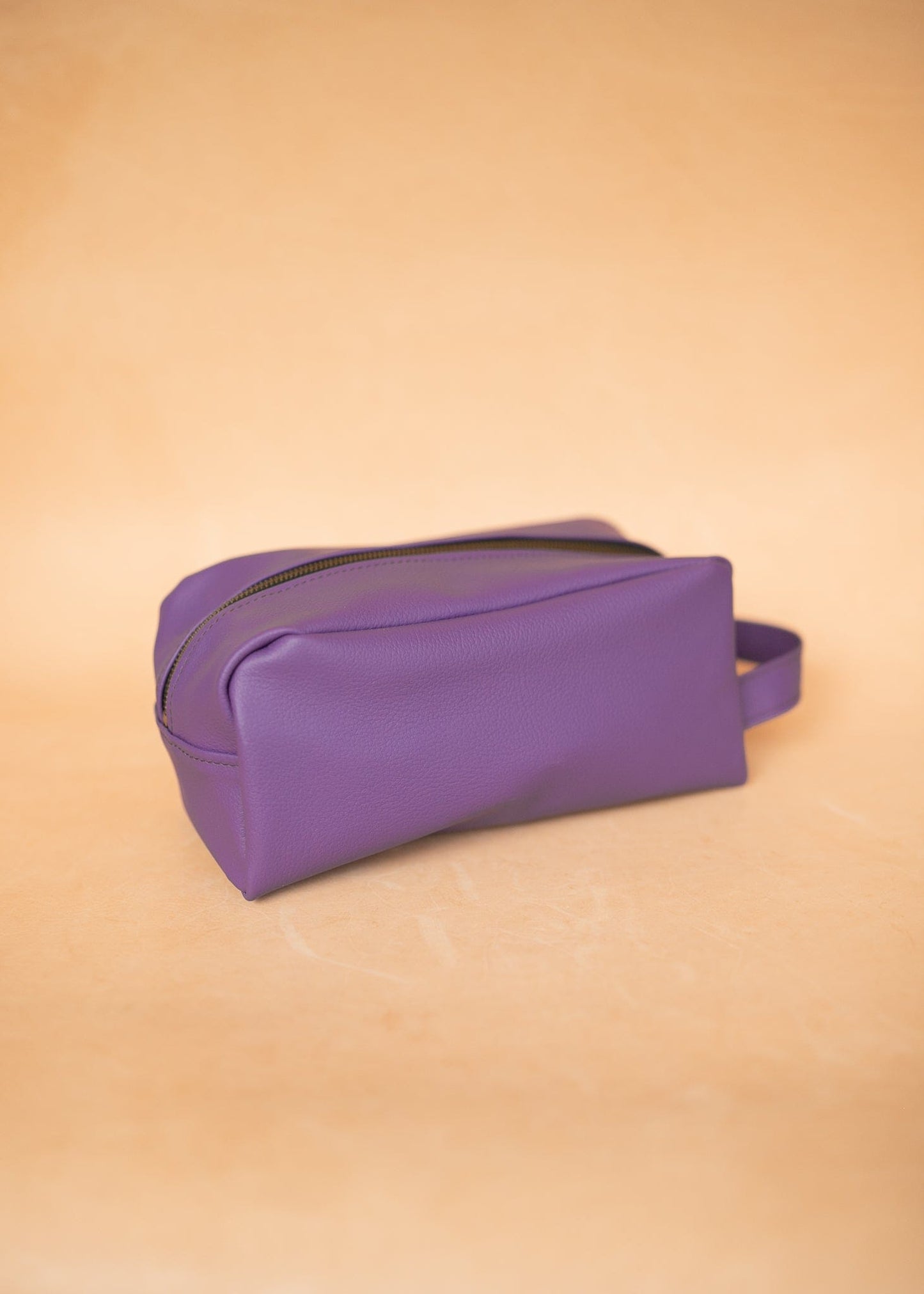 The Real McCaul Apparel & Accessories Toiletry Bathroom Washbag - Kangaroo - Purple Australian Made Australian Owned Toiletry Bathroom Washbag - Kangaroo - Purple