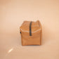The Real McCaul Apparel & Accessories Toiletry Bathroom Washbag - Kangaroo - Tan Australian Made Australian Owned Toiletry Bathroom Washbag - Kangaroo - Tan
