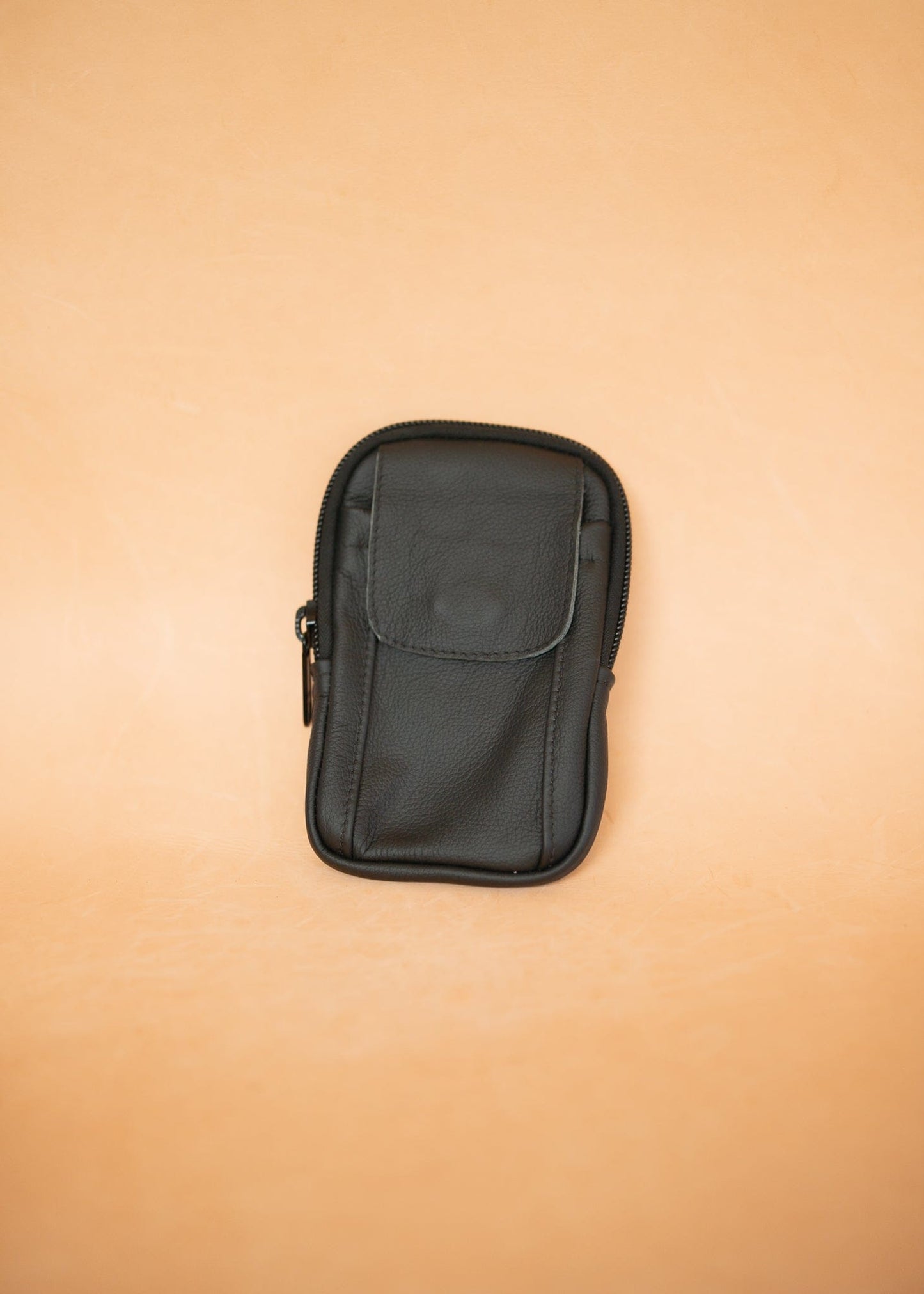 The Real McCaul Back Packs Black The Paul Utility Belt Pouch Bag Australian Made Australian Owned Leather ManBag Belt Pouch Phone Wallet Pouch Australian Made