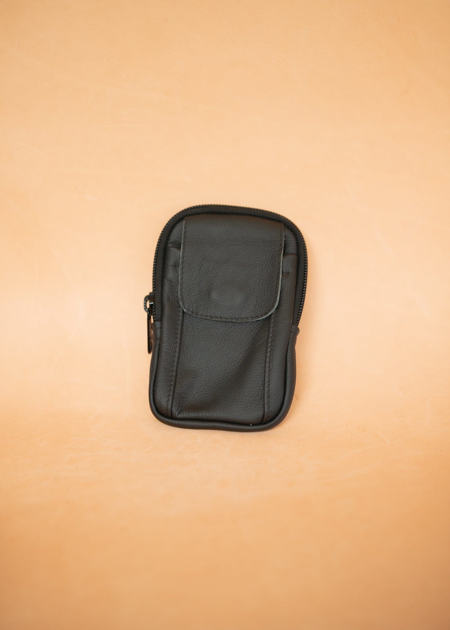 The Real McCaul Back Packs Black The Paul Utility Belt Pouch Bag Australian Made Australian Owned Leather ManBag Belt Pouch Phone Wallet Pouch Australian Made