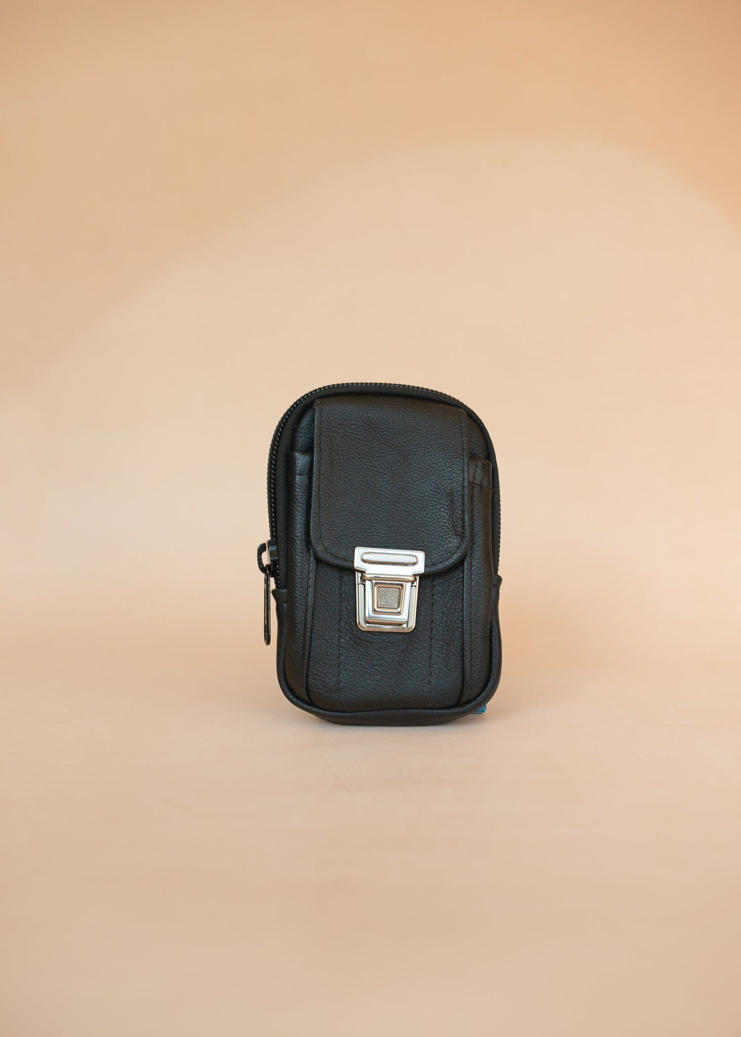 The Real McCaul Back Packs Black The Paul Utility Belt Pouch Bag Australian Made Australian Owned Leather ManBag Belt Pouch Phone Wallet Pouch Australian Made