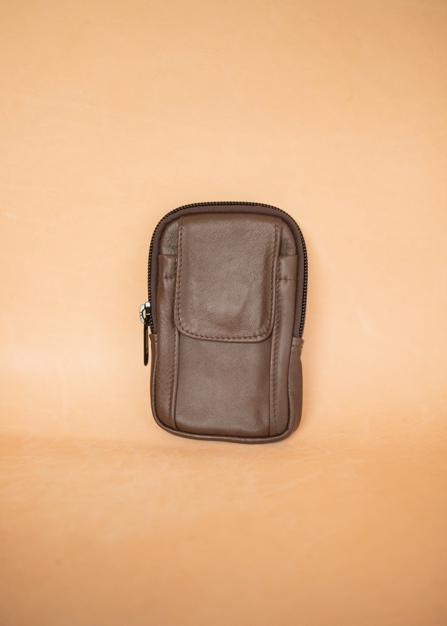 The Real McCaul Back Packs Chestnut The Paul Utility Belt Pouch Bag Australian Made Australian Owned Leather ManBag Belt Pouch Phone Wallet Pouch Australian Made