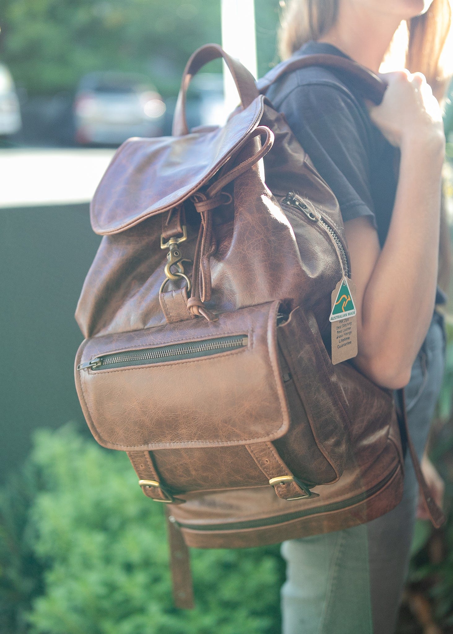 best leather laptop backpack for travel Leather Laptop/Travel Backpack Handmade in Australia- Kangaroo & Cowhide Leather – The Real McCaul Leathergoods