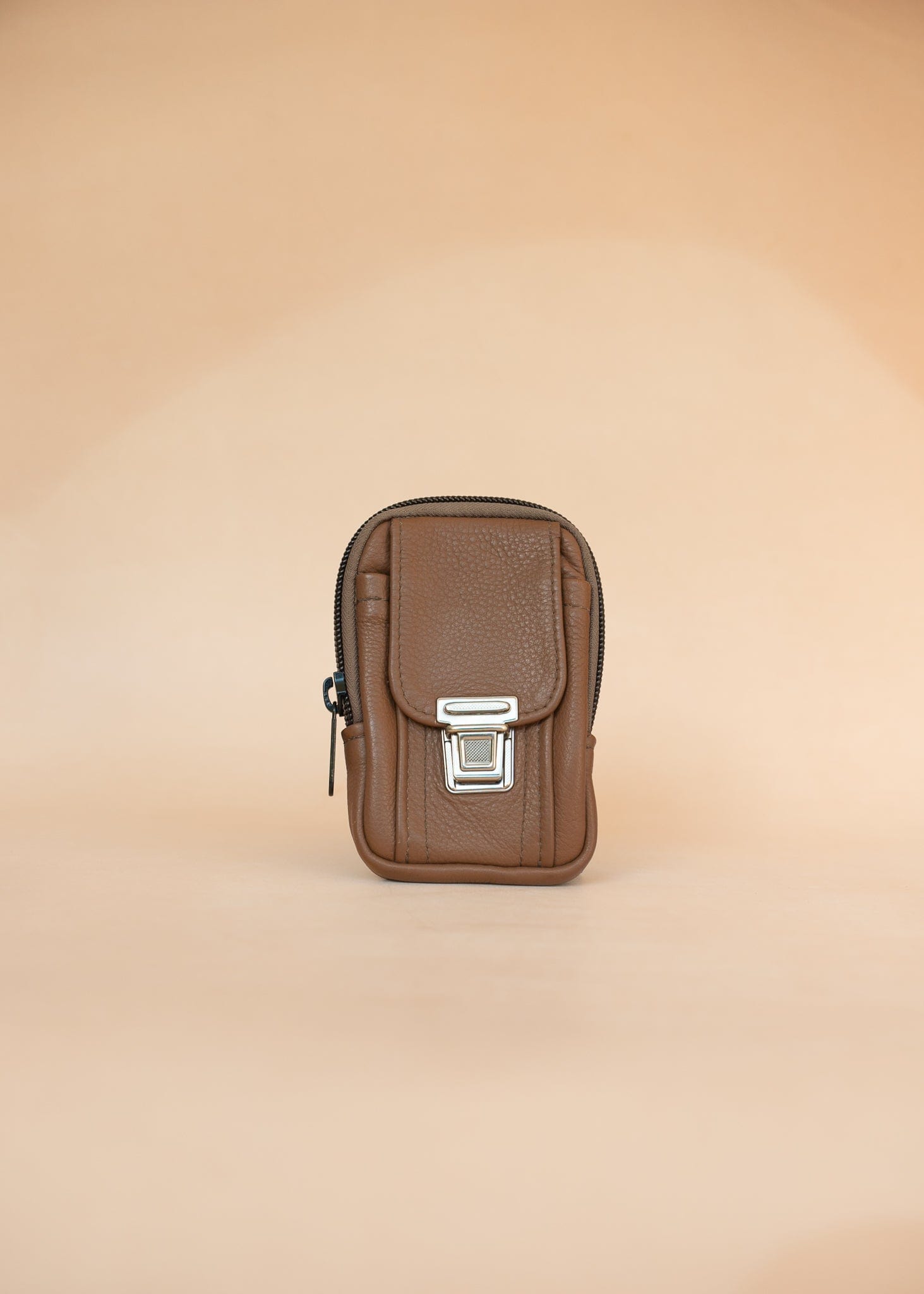 The Real McCaul Back Packs Tan The Paul Utility Belt Pouch Bag Australian Made Australian Owned Leather ManBag Belt Pouch Phone Wallet Pouch Australian Made