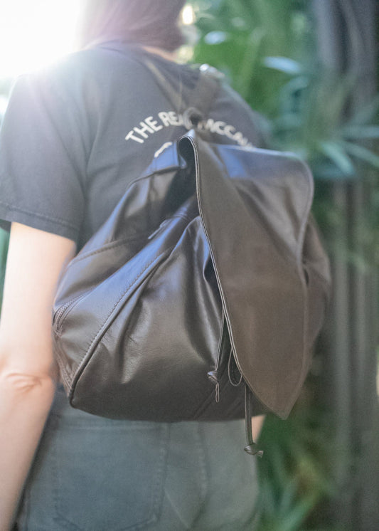 The Real McCaul Back Packs The Convertible - Backpack/Shoulder Bag - Kangaroo Australian Made Australian Owned Back Pack to Shoulder Bag Convertible MADE IN AUSTRALIA