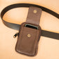 The Real McCaul Back Packs The Paul Utility Belt Pouch Bag Australian Made Australian Owned Leather ManBag Belt Pouch Phone Wallet Pouch Australian Made