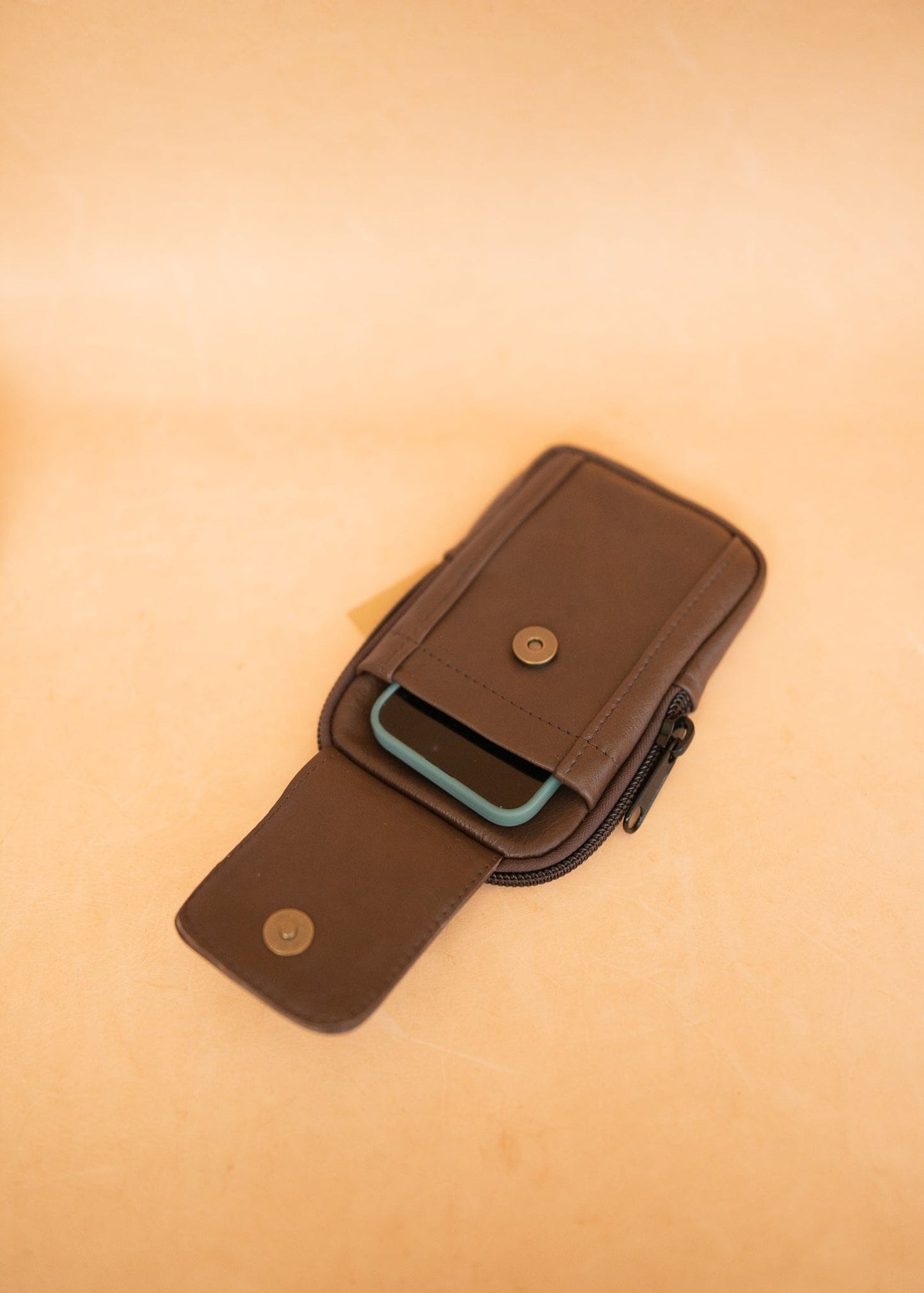 The Real McCaul Back Packs The Paul Utility Belt Pouch Bag Australian Made Australian Owned Leather ManBag Belt Pouch Phone Wallet Pouch Australian Made