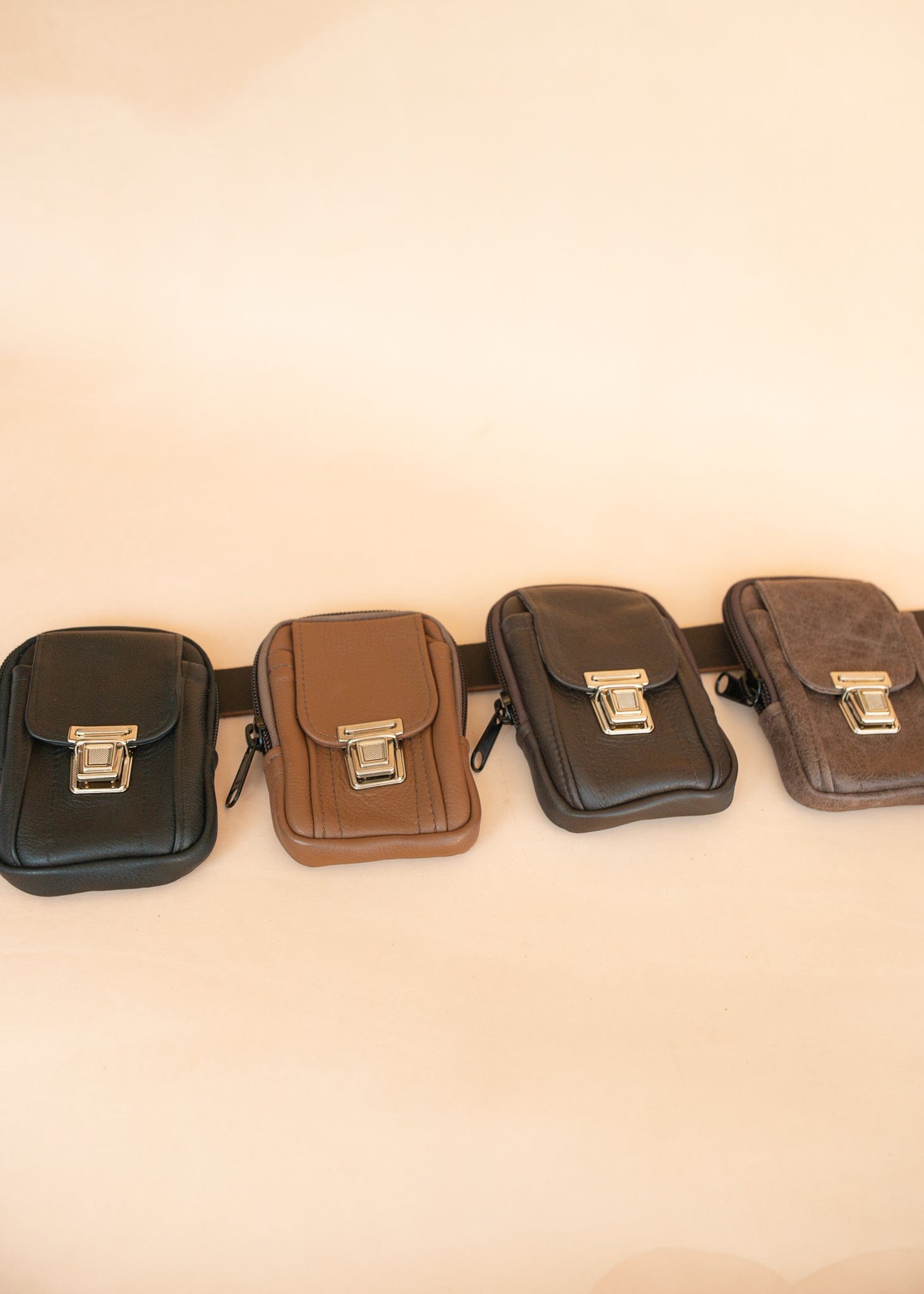 The Real McCaul Back Packs The Paul Utility Belt Pouch Bag Australian Made Australian Owned Leather ManBag Belt Pouch Phone Wallet Pouch Australian Made