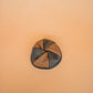 The Real McCaul Coin Purse Brown/Tan Twist Coin Pouch Australian Made Australian Owned Twist Coin Pouch - MADE IN AUSTRALIA - Kangaroo & Cowhide Genuine Leather